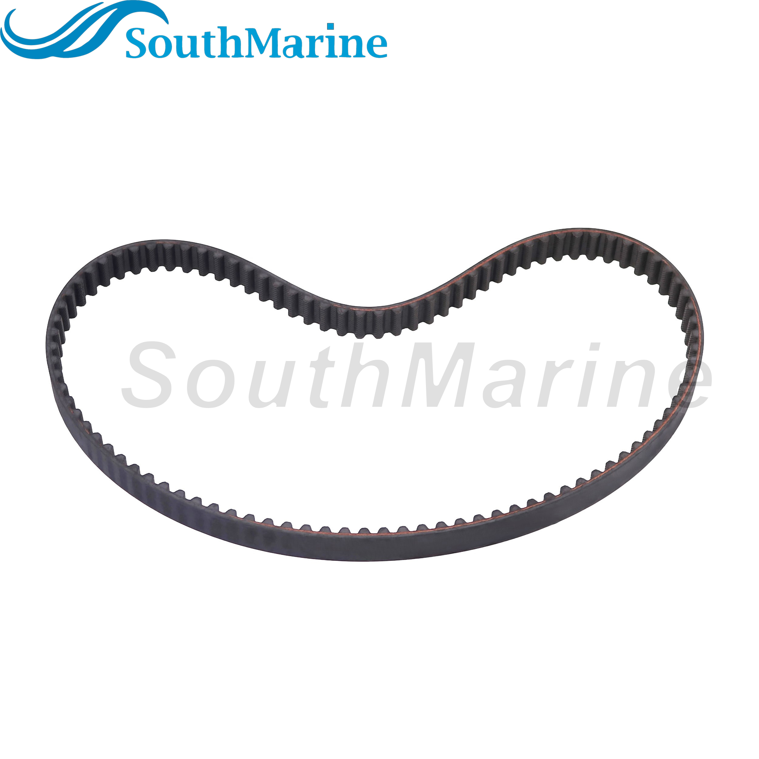 Boat Engine 62Y-46241-00 18-15144 Timing Belt for Yamaha 40HP 50HP 60HP F40A F50A FT50B FT50C F60AFT60B, 825109 for Mercury