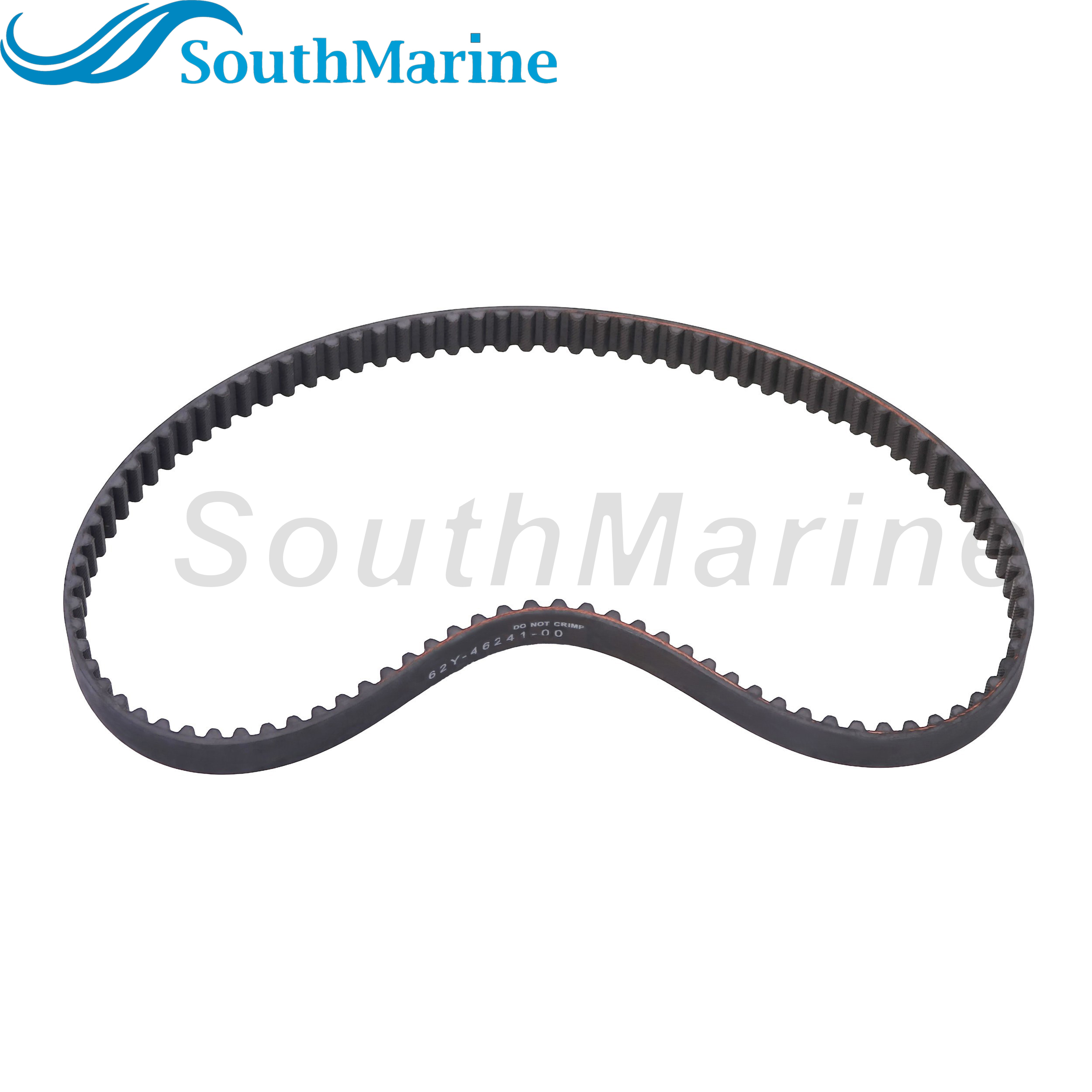 Boat Engine 62Y-46241-00 18-15144 Timing Belt for Yamaha 40HP 50HP 60HP F40A F50A FT50B FT50C F60AFT60B, 825109 for Mercury