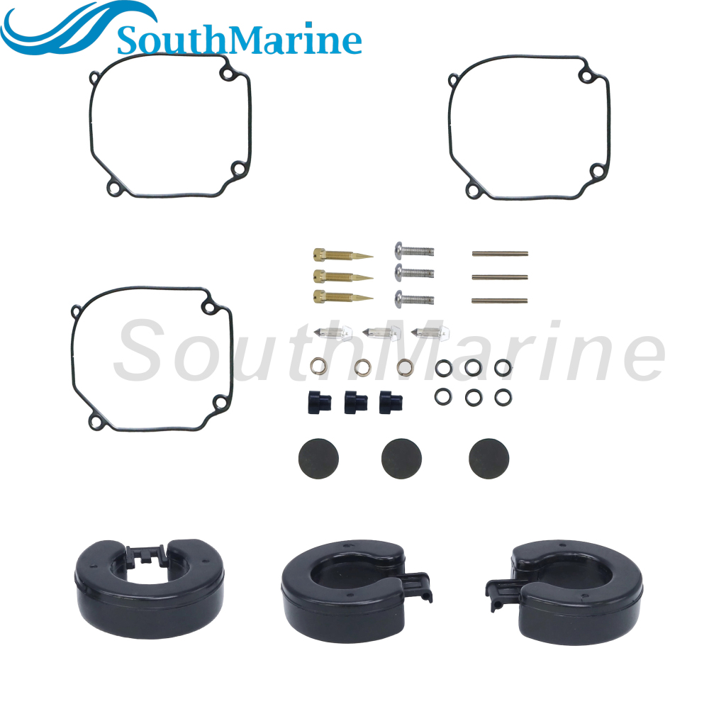 Boat Engine 688-W0093-00 Carburetor Repair Kit for Yamaha Mariner 75HP 80HP 90HP