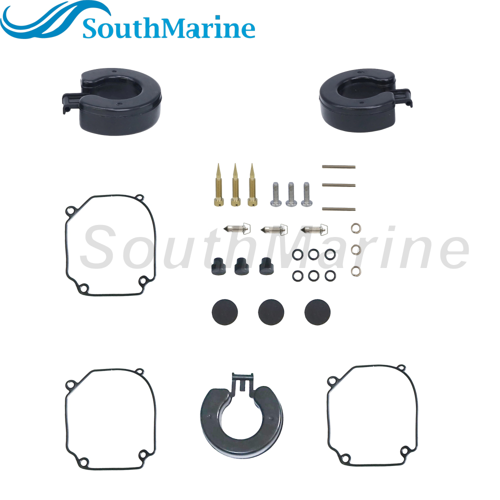 Boat Engine 688-W0093-00 Carburetor Repair Kit for Yamaha Mariner 75HP 80HP 90HP
