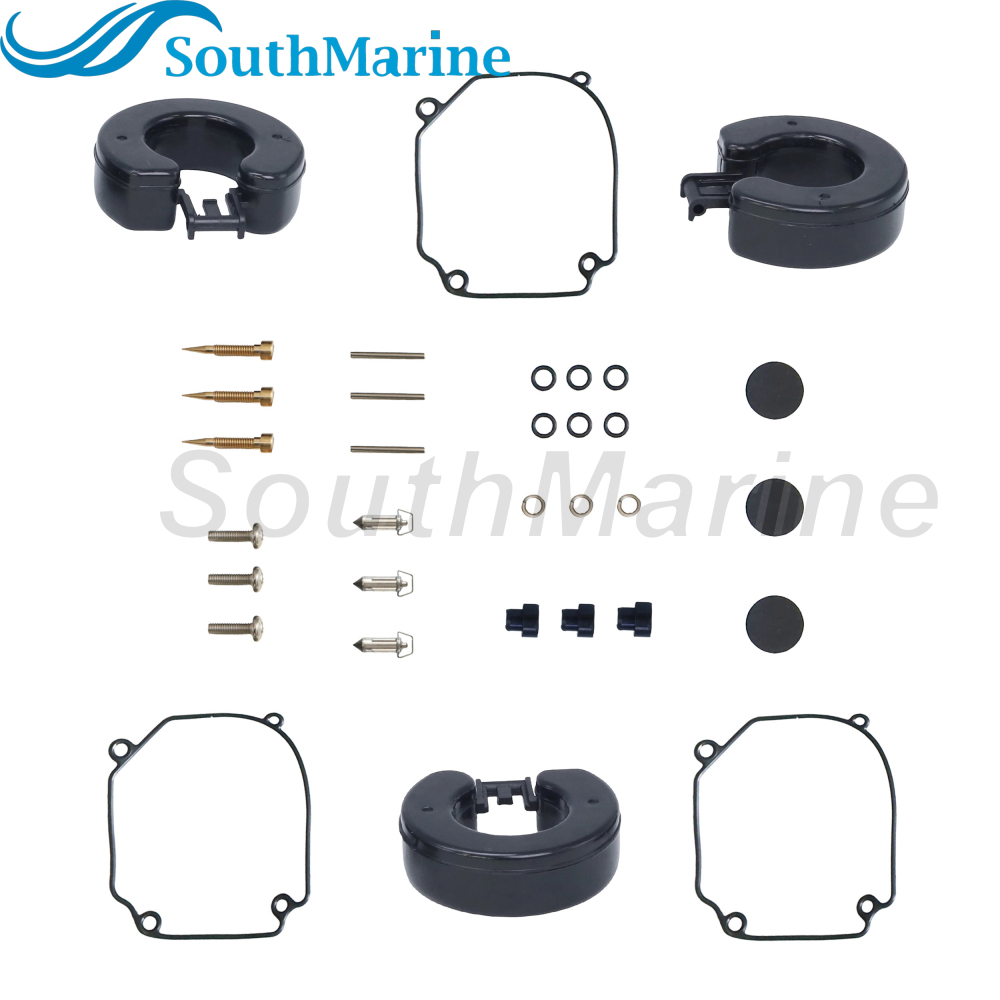 Boat Engine 688-W0093-00 Carburetor Repair Kit for Yamaha Mariner 75HP 80HP 90HP