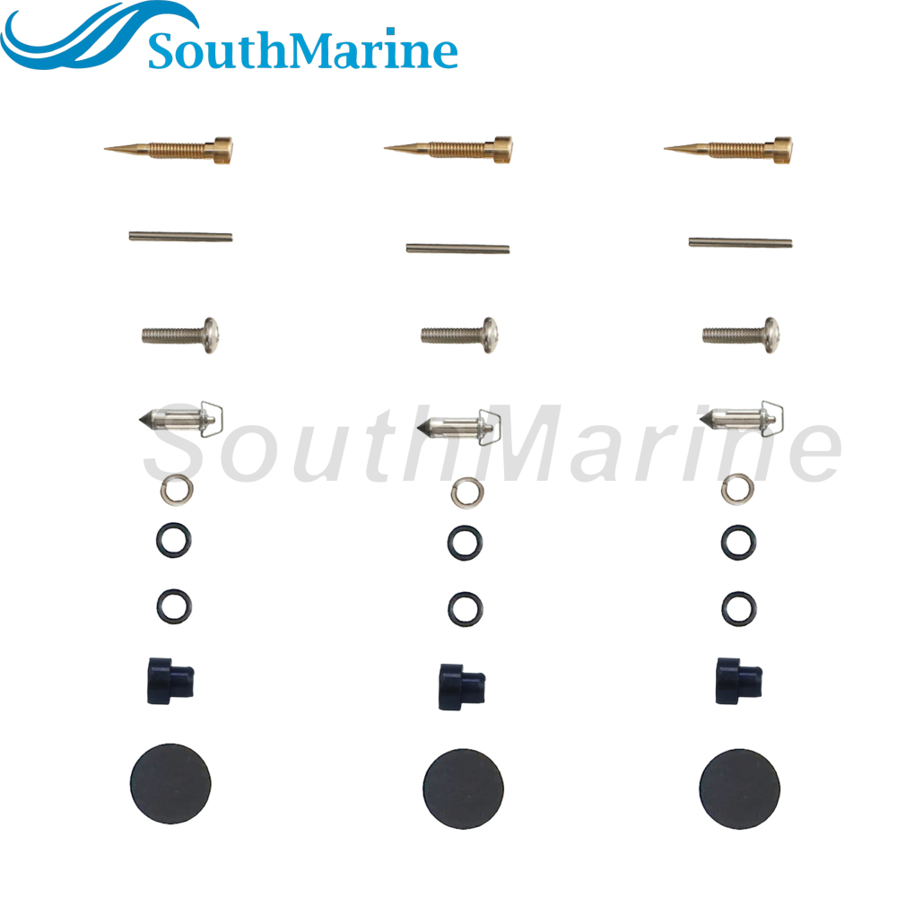Boat Engine 688-W0093-00 Carburetor Repair Kit for Yamaha Mariner 75HP 80HP 90HP