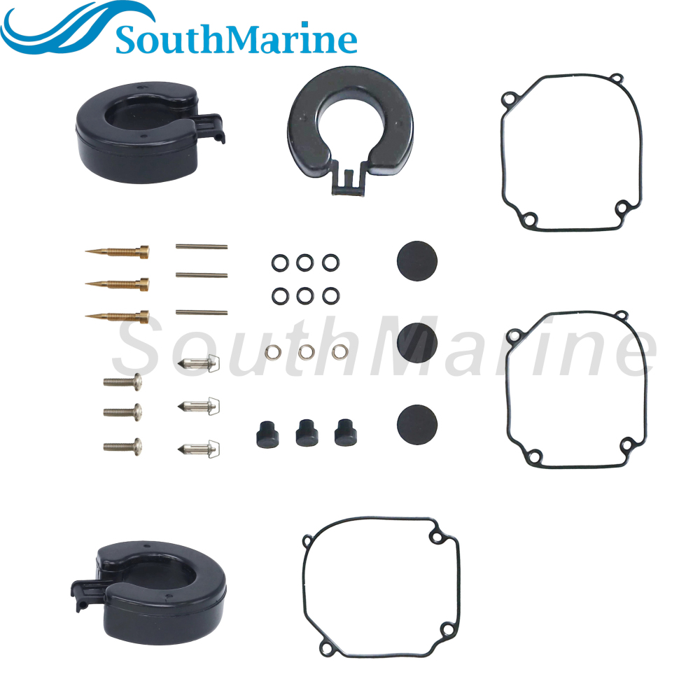 Boat Engine 688-W0093-00 Carburetor Repair Kit for Yamaha Mariner 75HP 80HP 90HP