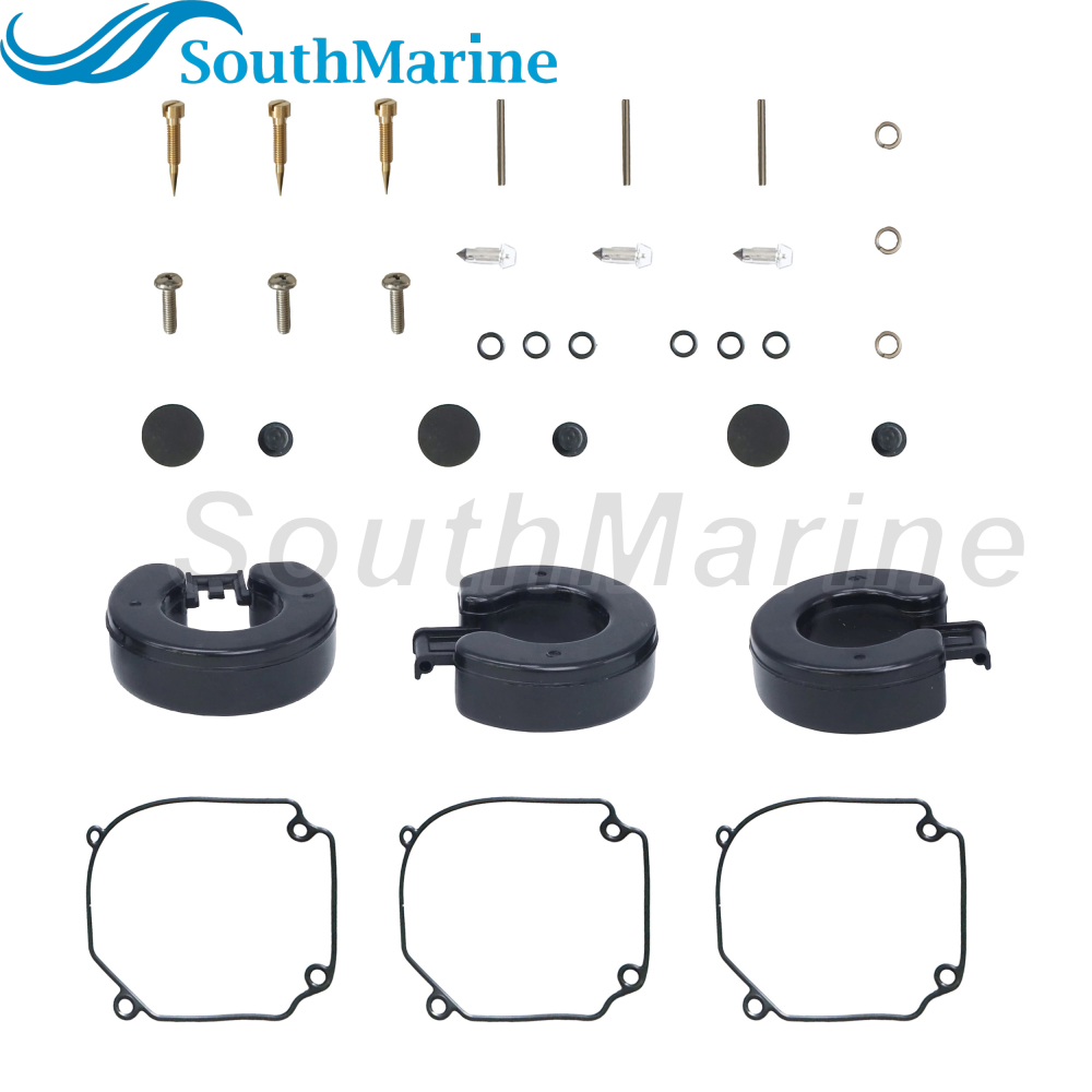 Boat Engine 688-W0093-00 Carburetor Repair Kit for Yamaha Mariner 75HP 80HP 90HP