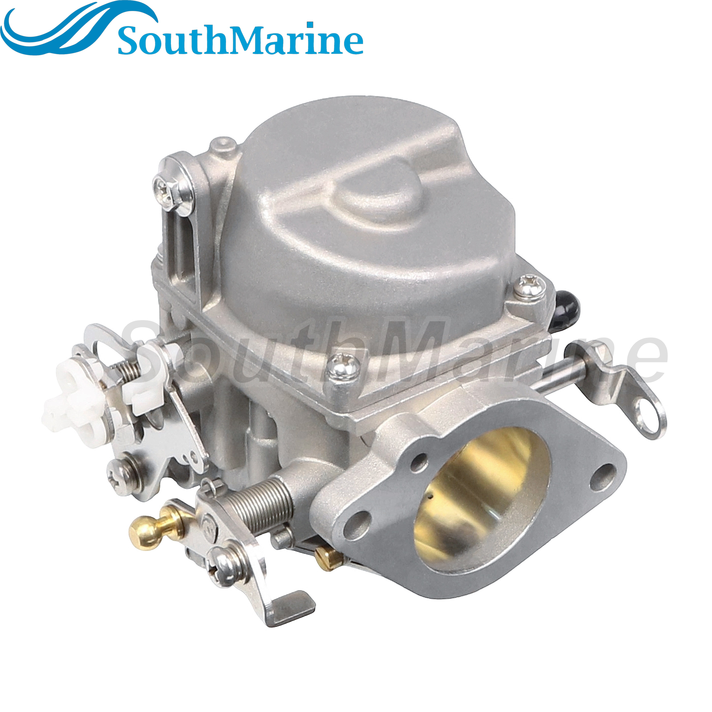 Boat Motor 6H1-14302-00 01 02 15 Carburetor Assembly for Yamaha 90HP, CENTER Carburetor of Sets
