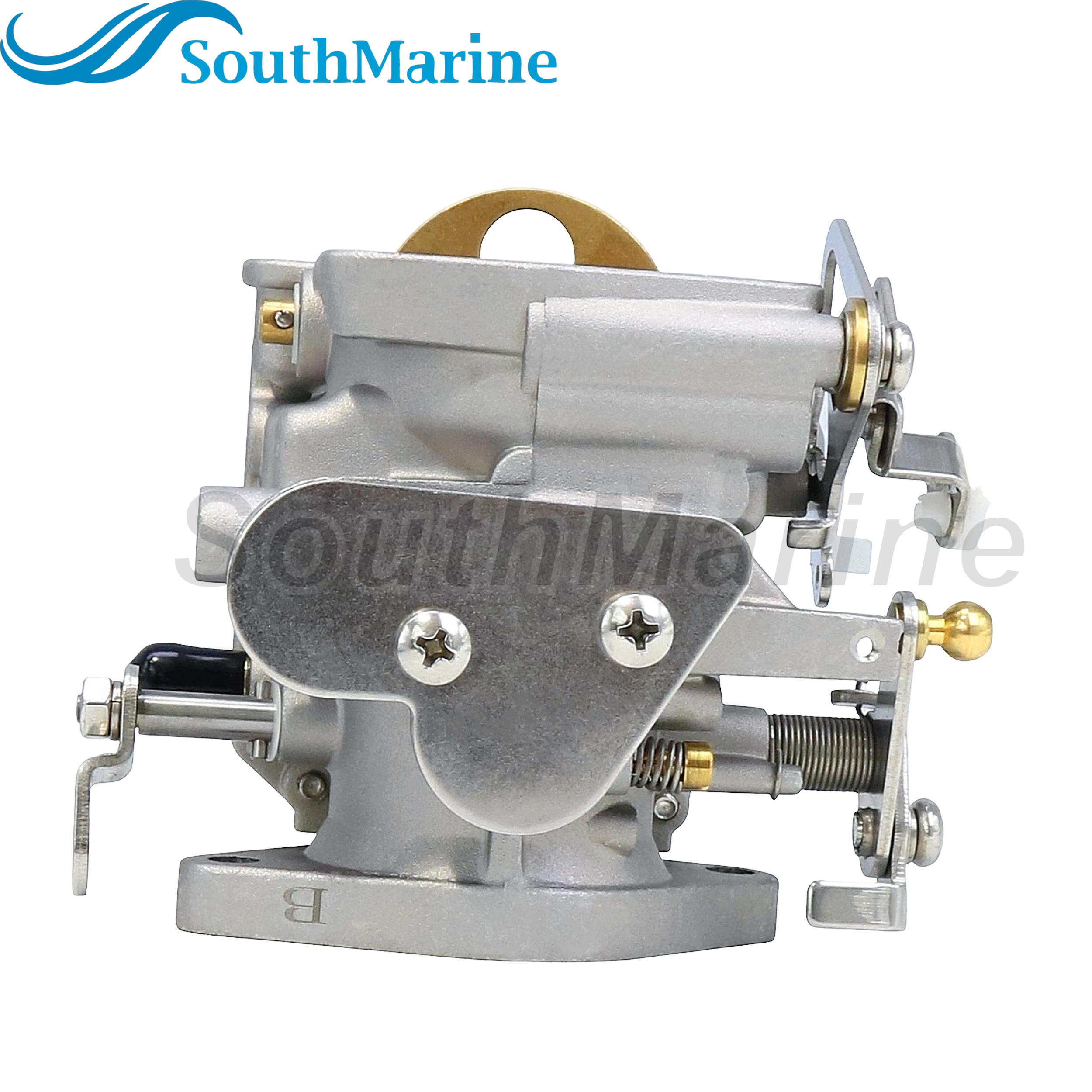 Boat Motor 6H1-14302-00 01 02 15 Carburetor Assembly for Yamaha 90HP, CENTER Carburetor of Sets