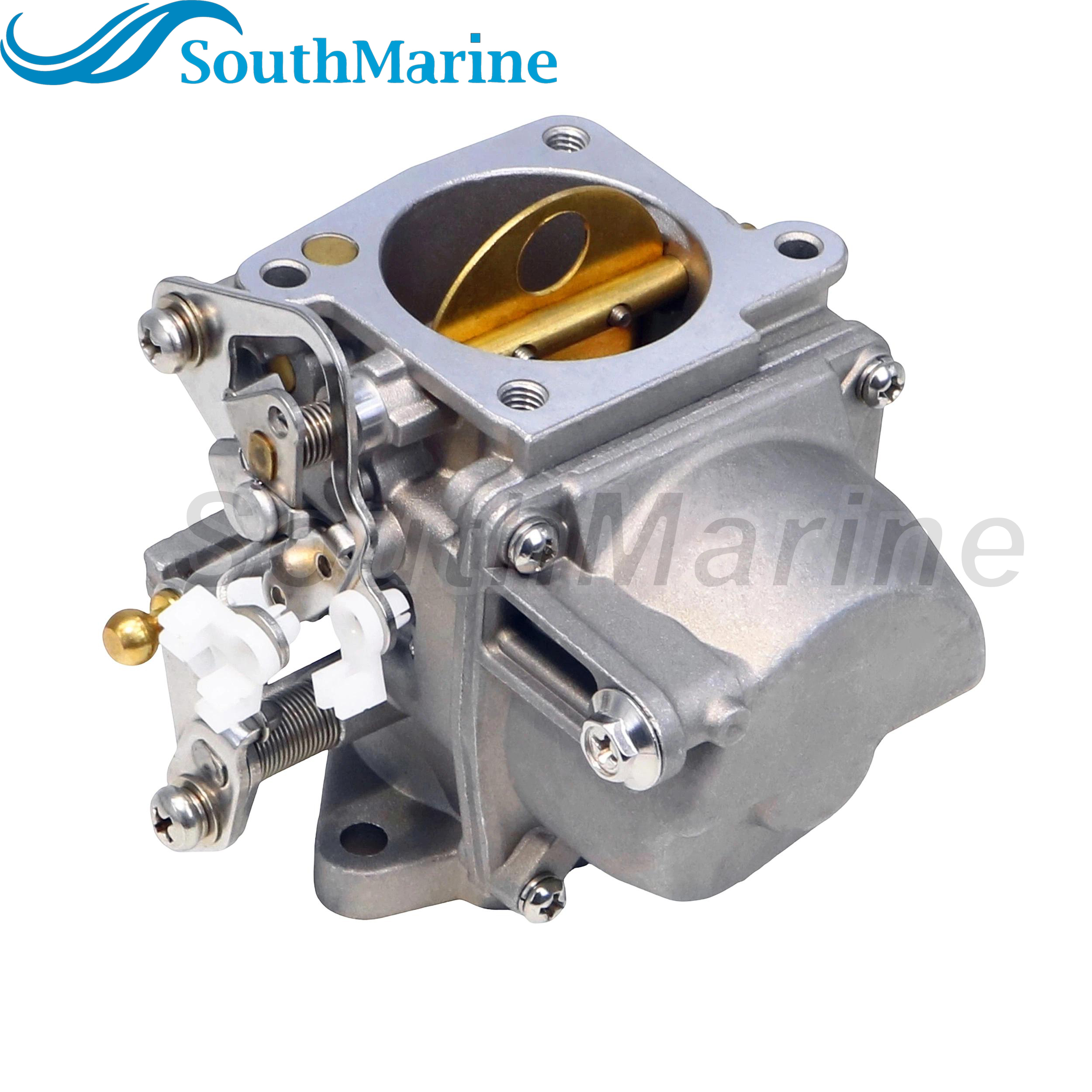 Boat Motor 6H1-14302-00 01 02 15 Carburetor Assembly for Yamaha 90HP, CENTER Carburetor of Sets