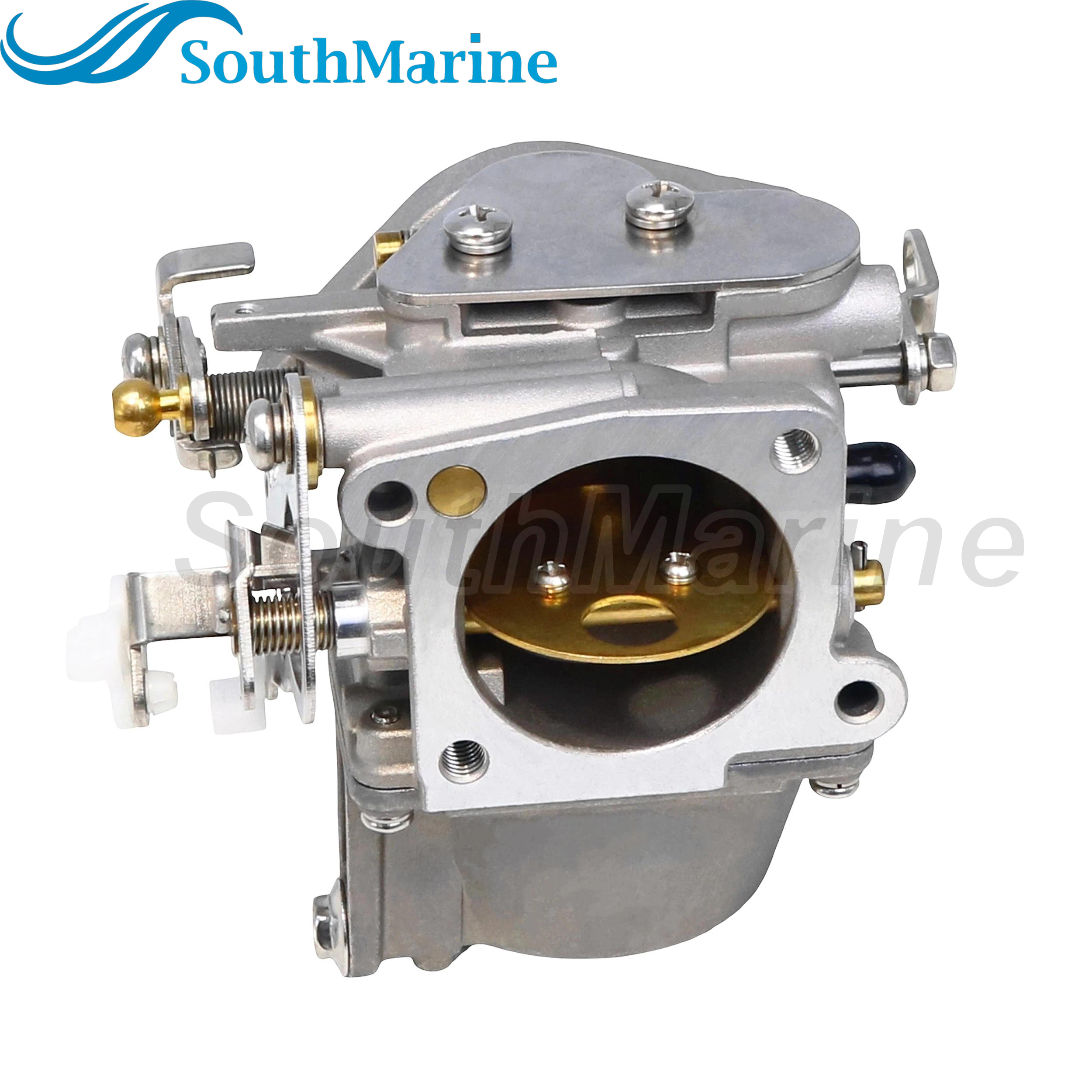 Boat Motor 6H1-14302-00 01 02 15 Carburetor Assembly for Yamaha 90HP, CENTER Carburetor of Sets