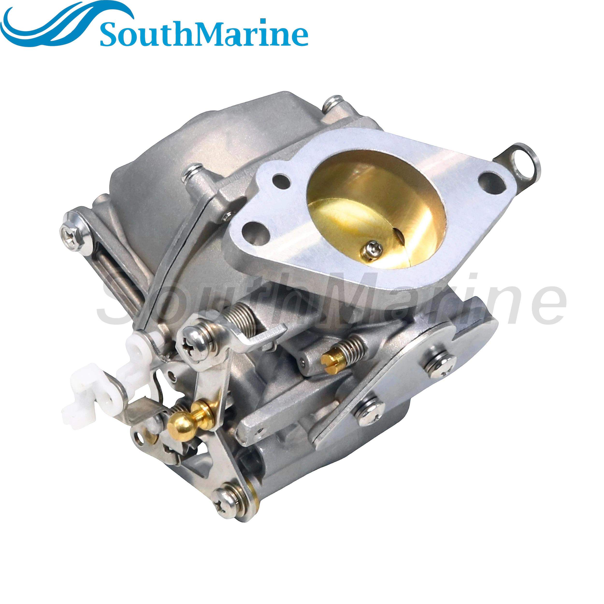 Boat Motor 6H1-14302-00 01 02 15 Carburetor Assembly for Yamaha 90HP, CENTER Carburetor of Sets