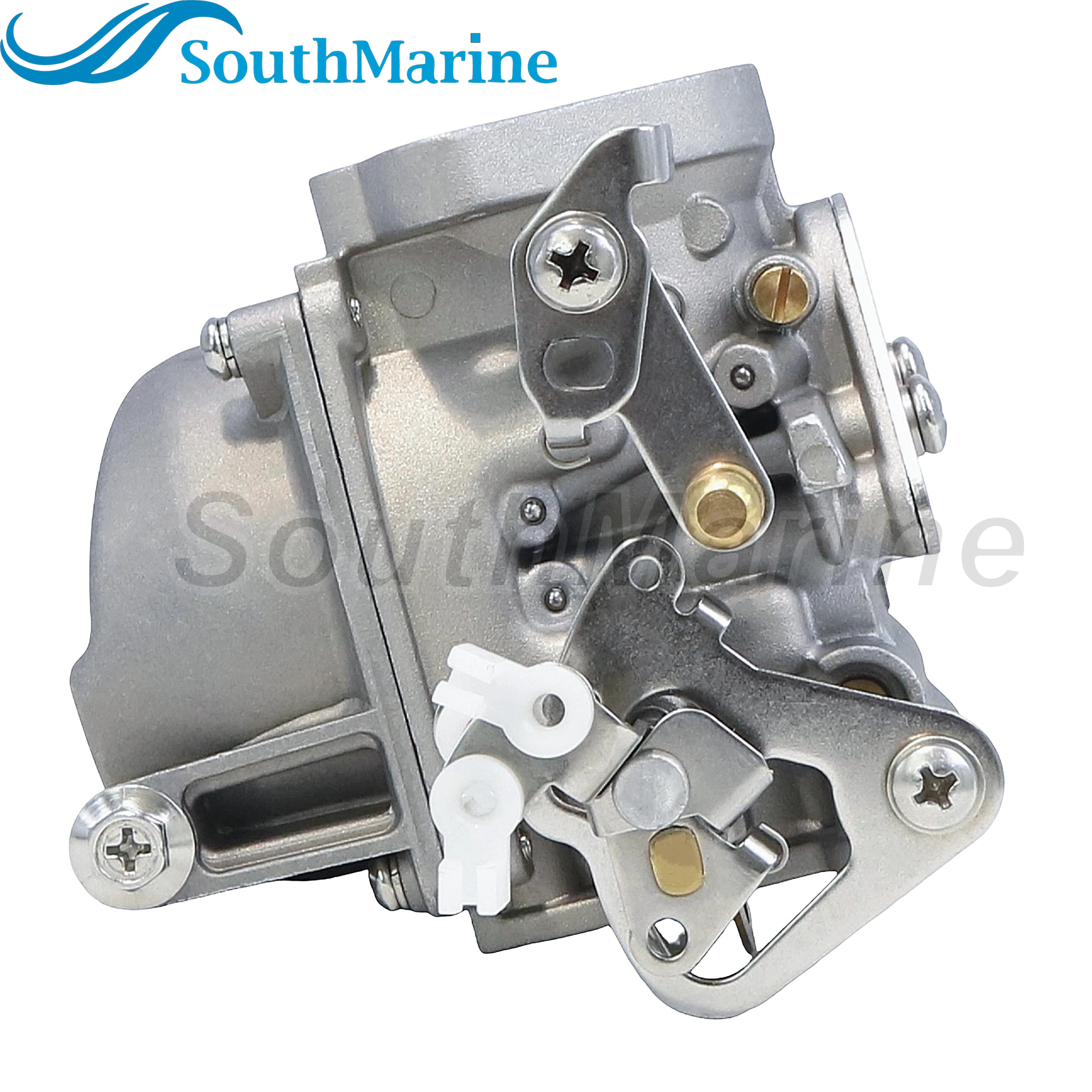 Boat Motor 6H1-14302-00 01 02 15 Carburetor Assembly for Yamaha 90HP, CENTER Carburetor of Sets