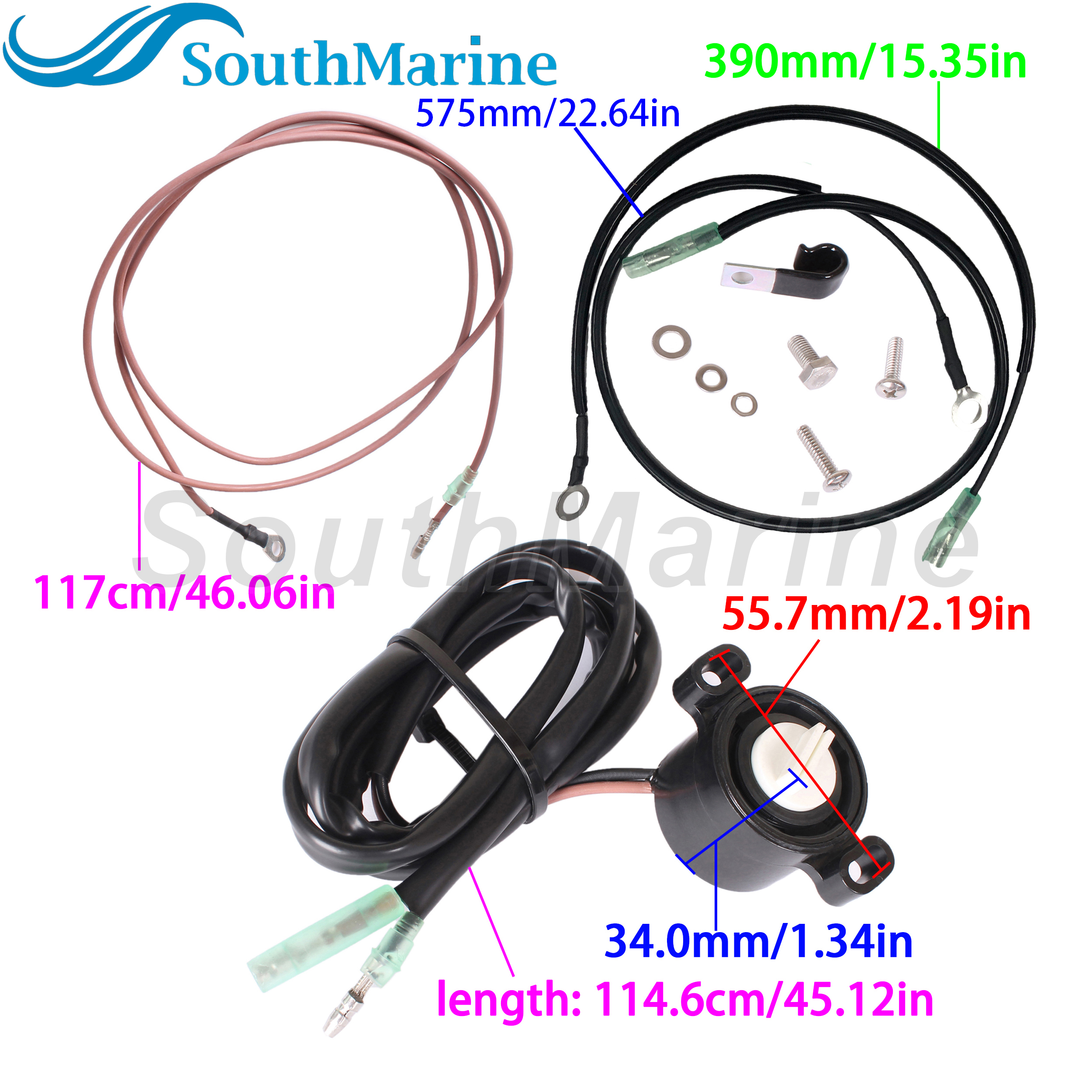Boat Engine 8M0098264 8M0074845 821400A05 Trim Sender/Senser Kit for Mercury Quicksilver 30HP 35HP 40HP 50HP 60HP EFI Sea Pro