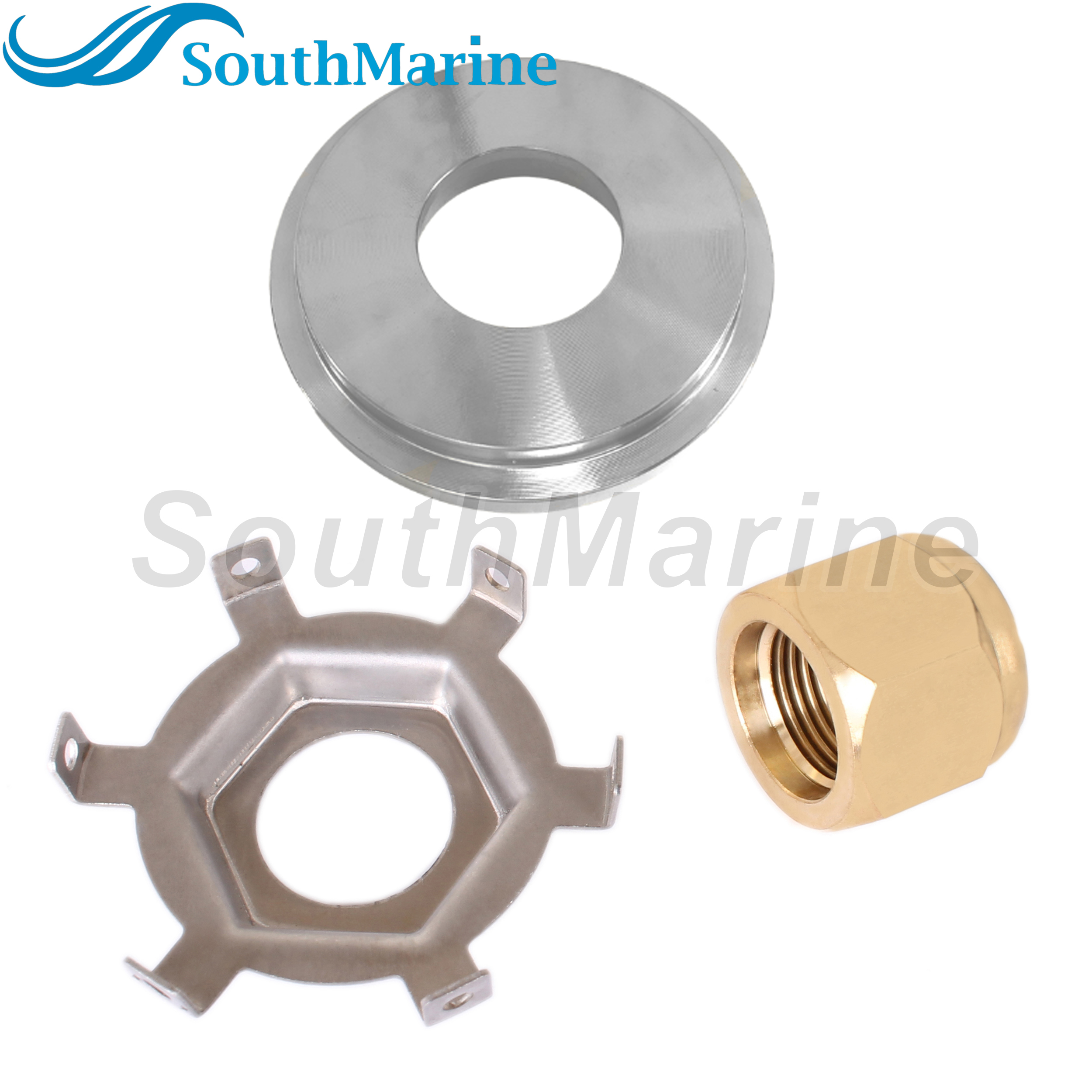 Outboard Motor 13191A1 18-4221 13191K01 Thrust Washer, 816629Q 18-3200-9 Tab Washer for Mercury 40HP-150HP Propeller Hardware Kit