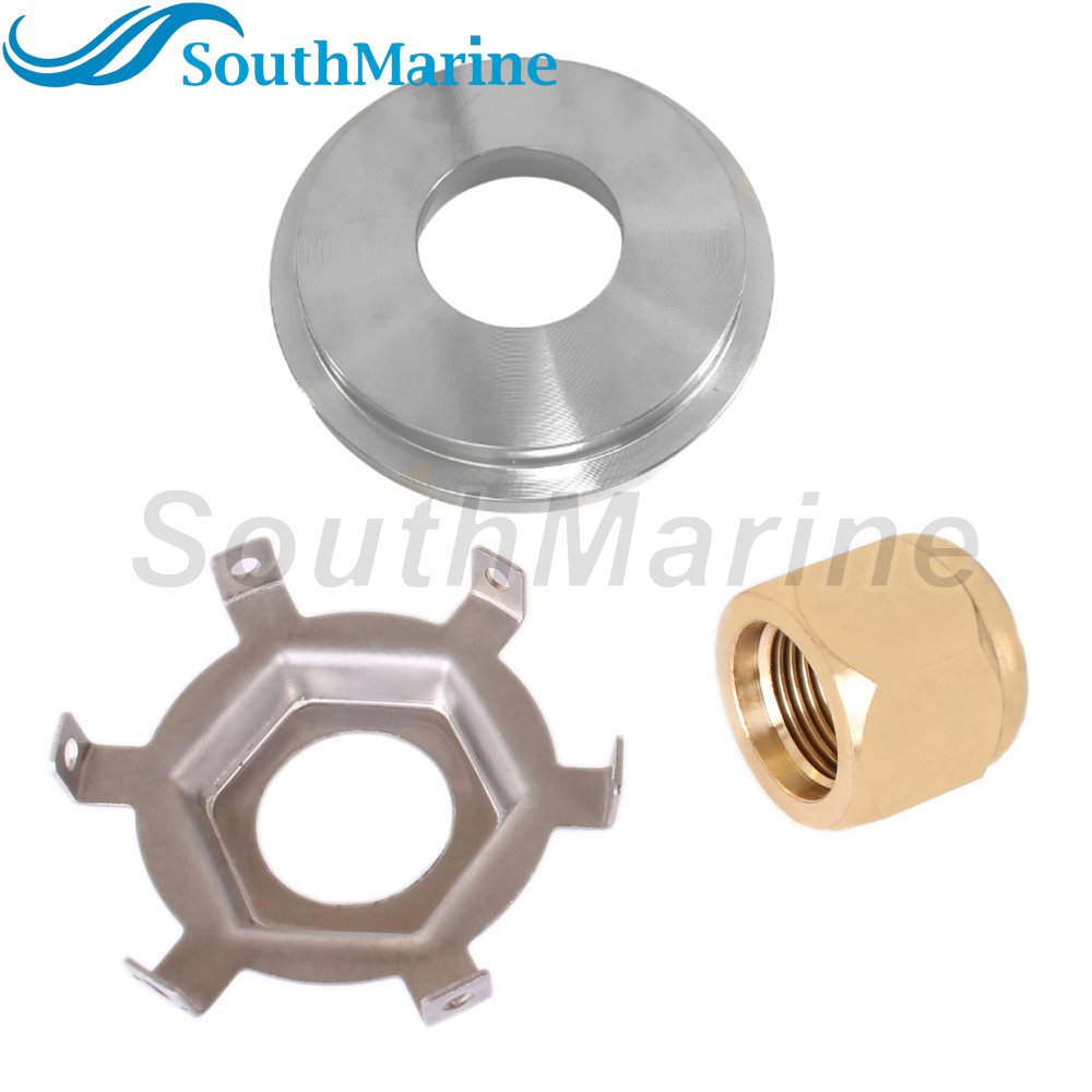 Outboard Motor 13191A1 18-4221 13191K01 Thrust Washer, 816629Q 18-3200-9 Tab Washer for Mercury 40HP-150HP Propeller Hardware Kit