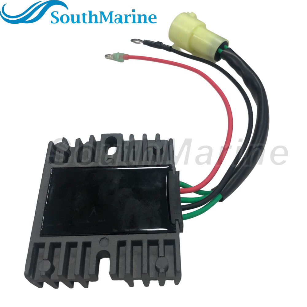 Boat Engine 67F-81960-00 10 11 12 Rectifier Regulator Assy for Yamaha 75HP 80HP 90HP 100HP, 804278A12 804278T11 for Mercury