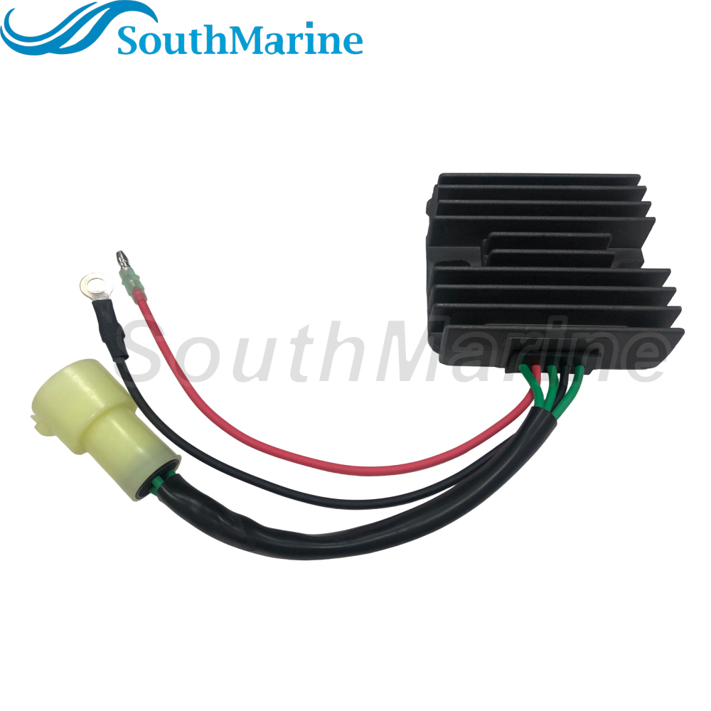 Boat Engine 67F-81960-00 10 11 12 Rectifier Regulator Assy for Yamaha 75HP 80HP 90HP 100HP, 804278A12 804278T11 for Mercury