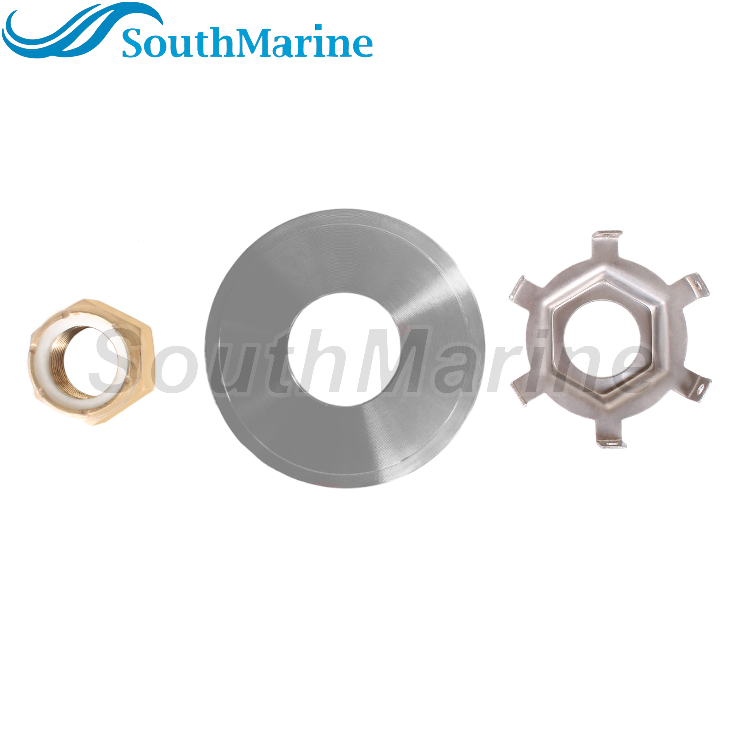 Outboard Motor 13191A1 18-4221 13191K01 Thrust Washer, 816629Q 18-3200-9 Tab Washer for Mercury 40HP-150HP Propeller Hardware Kit