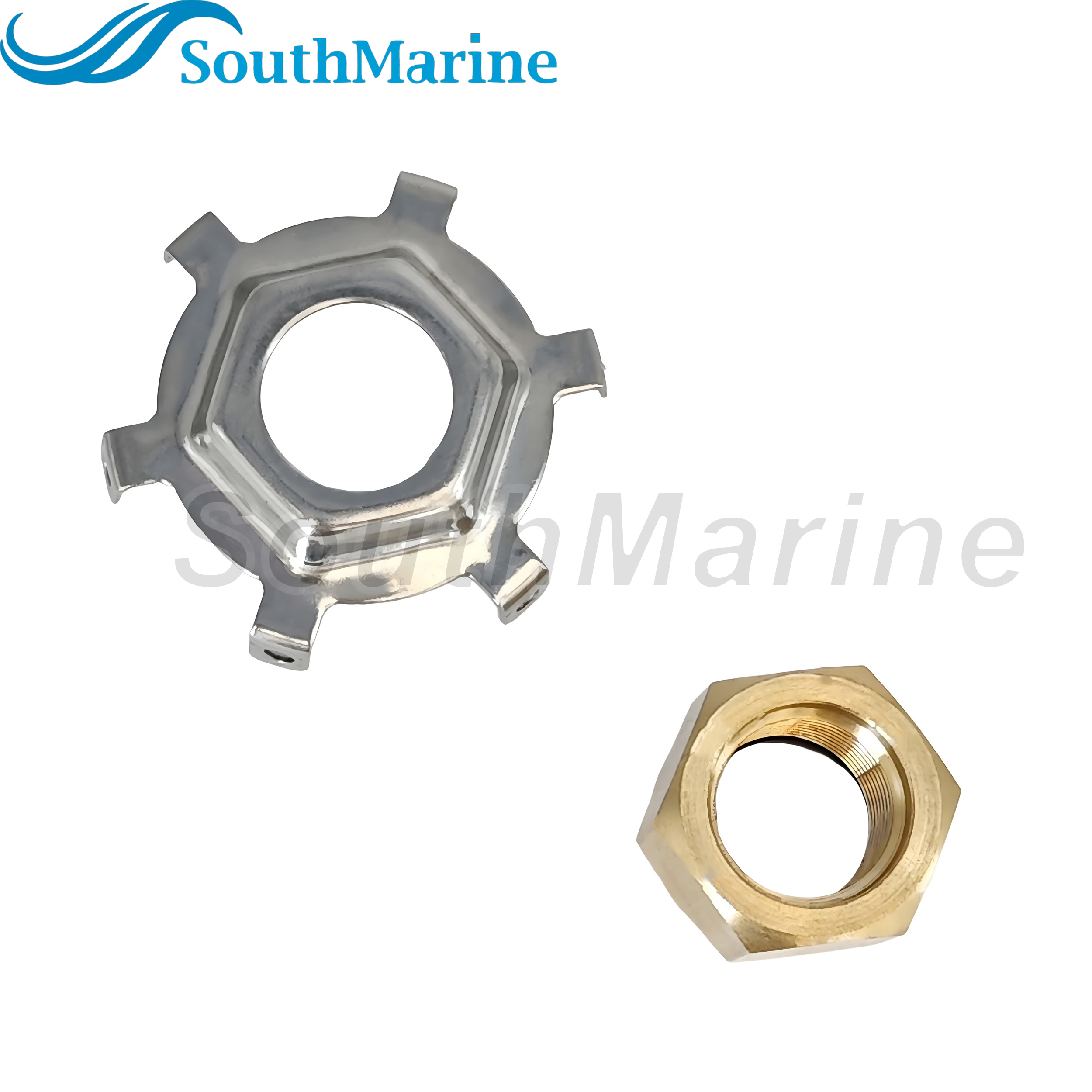 Boat Engine 11-827614 Prop Propeller Nut for Mercury Mariner Quicksilver Boat Motor 80HP 90HP 115HP 125HP 150HP 200HP