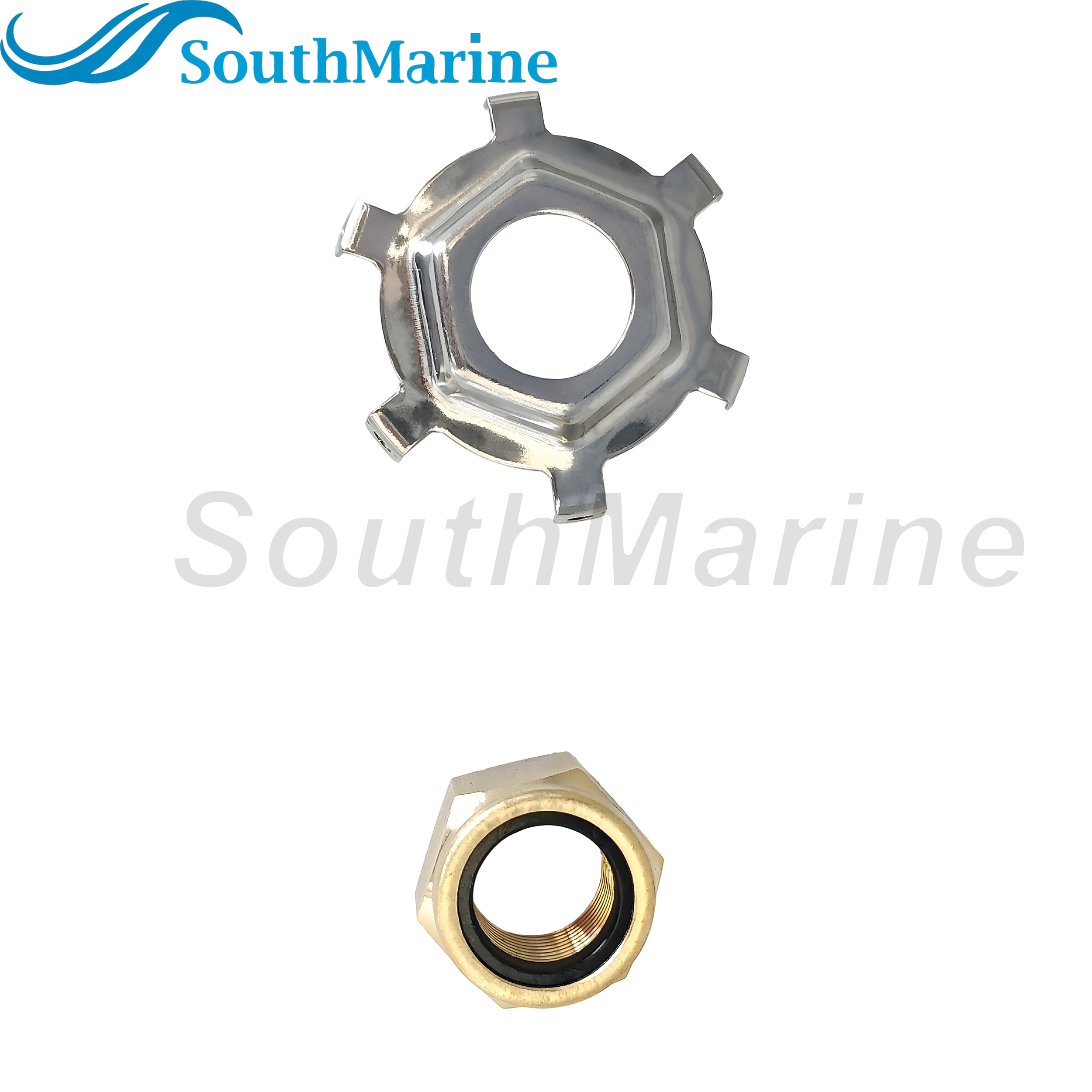 Boat Engine 11-827614 Prop Propeller Nut for Mercury Mariner Quicksilver Boat Motor 80HP 90HP 115HP 125HP 150HP 200HP