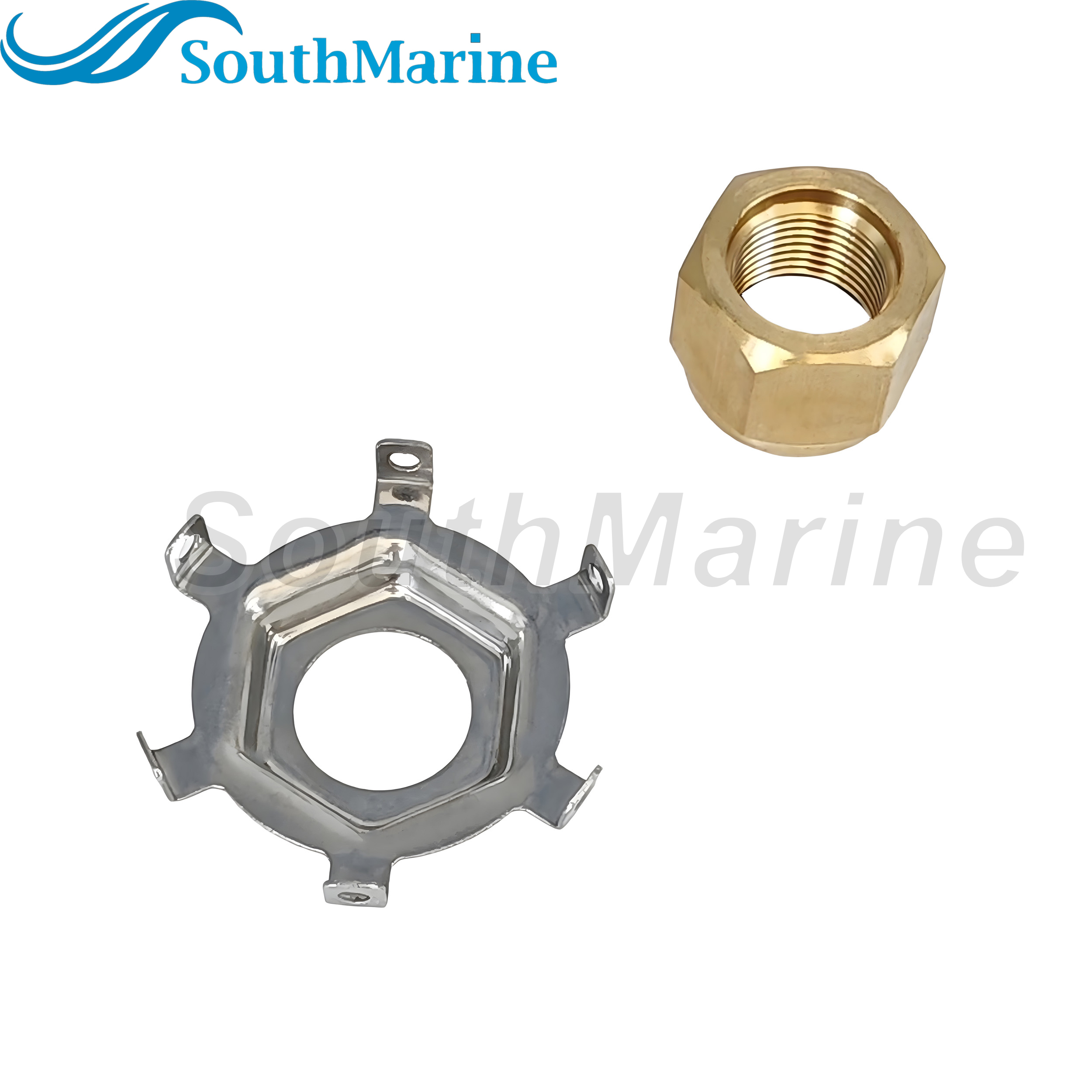 Boat Engine 11-827614 Prop Propeller Nut for Mercury Mariner Quicksilver Boat Motor 80HP 90HP 115HP 125HP 150HP 200HP