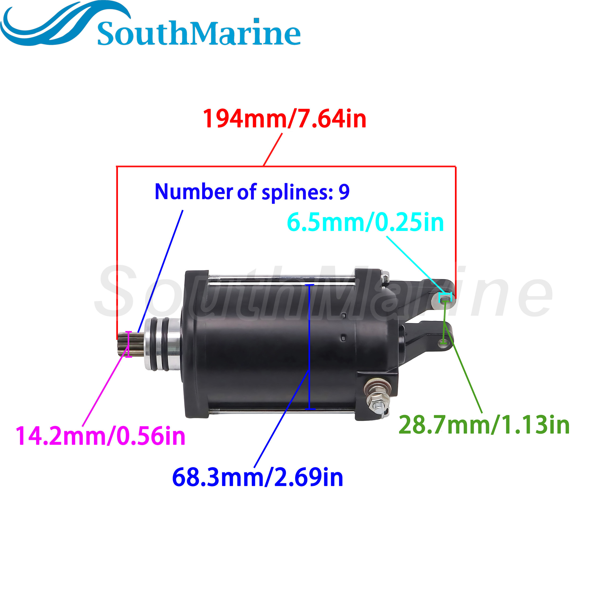 420893830 420892426 420-892-426 420-893-830 Starter Motor for Can-Am Maverick X3 Turbo/Max Turbo 900 Ryker 600 ACE/900