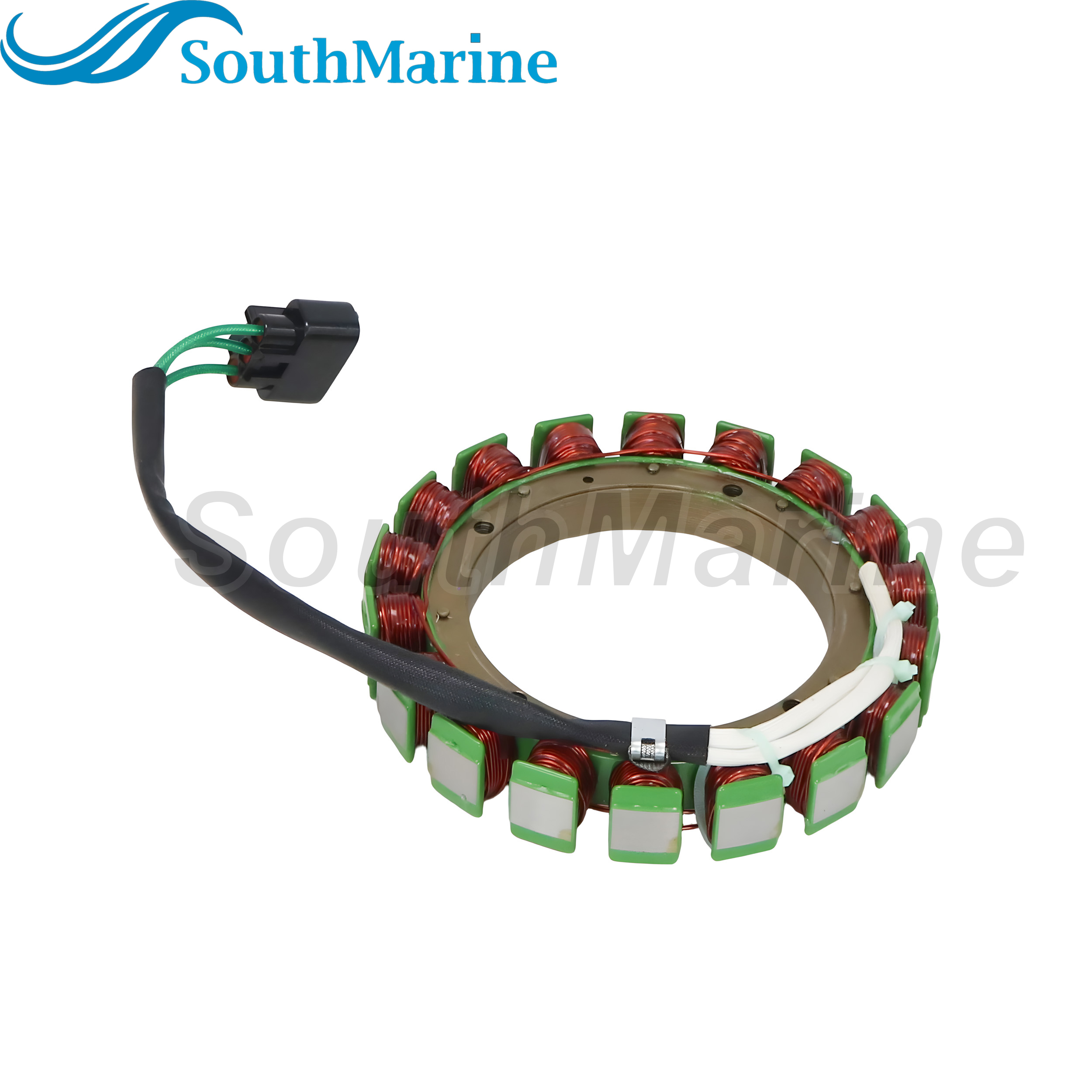 Boat Engine 63P-81410-00 Magneto Stator for Yamaha 150HP F150 LF150, 18 Coil 3 Wire 2004-2020 4-Stroke