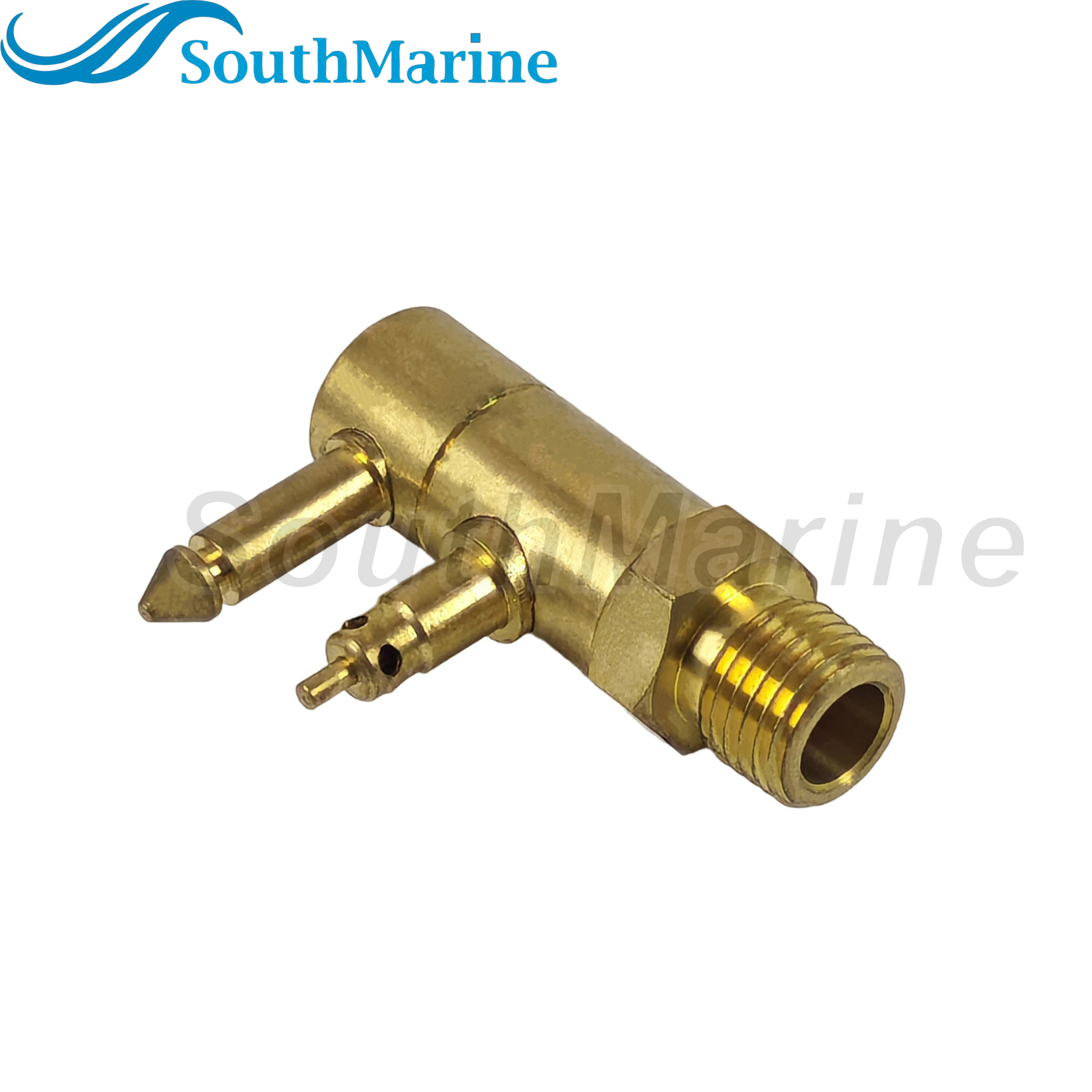 Boat Engine 8883-6 502867 Brass Male Tank Quick-Connect Fitting for Johnson/Evinrude BRP OMC for Attwood Fuel Tank