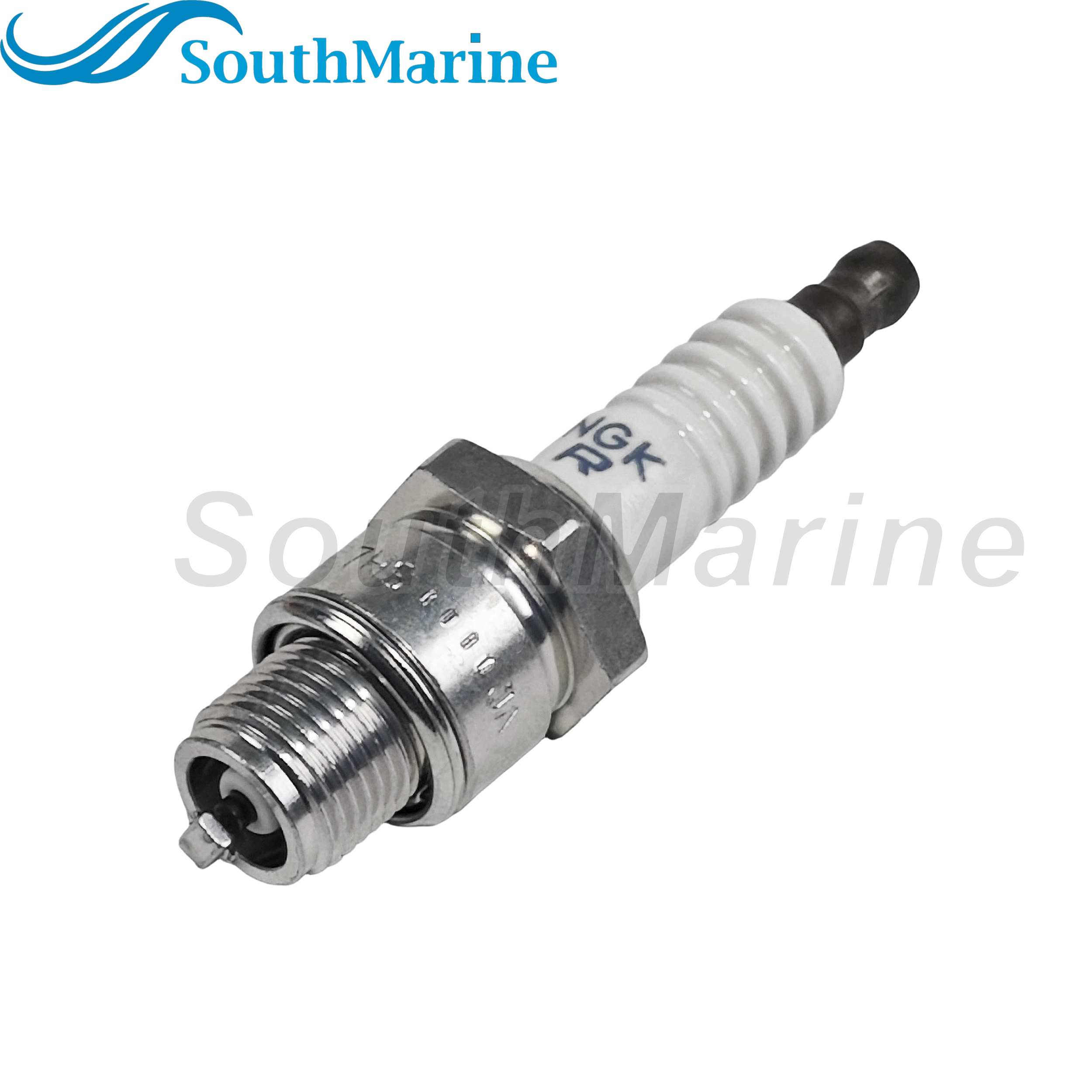 BR7HS-10 1098 NGK Nickel Spark Plugs, BR7-HS100-00 for Yamaha, for Suzuki Tohatsu 9.9HP 12HP 15HP 18HP 25HP 30HP 40HP Marine