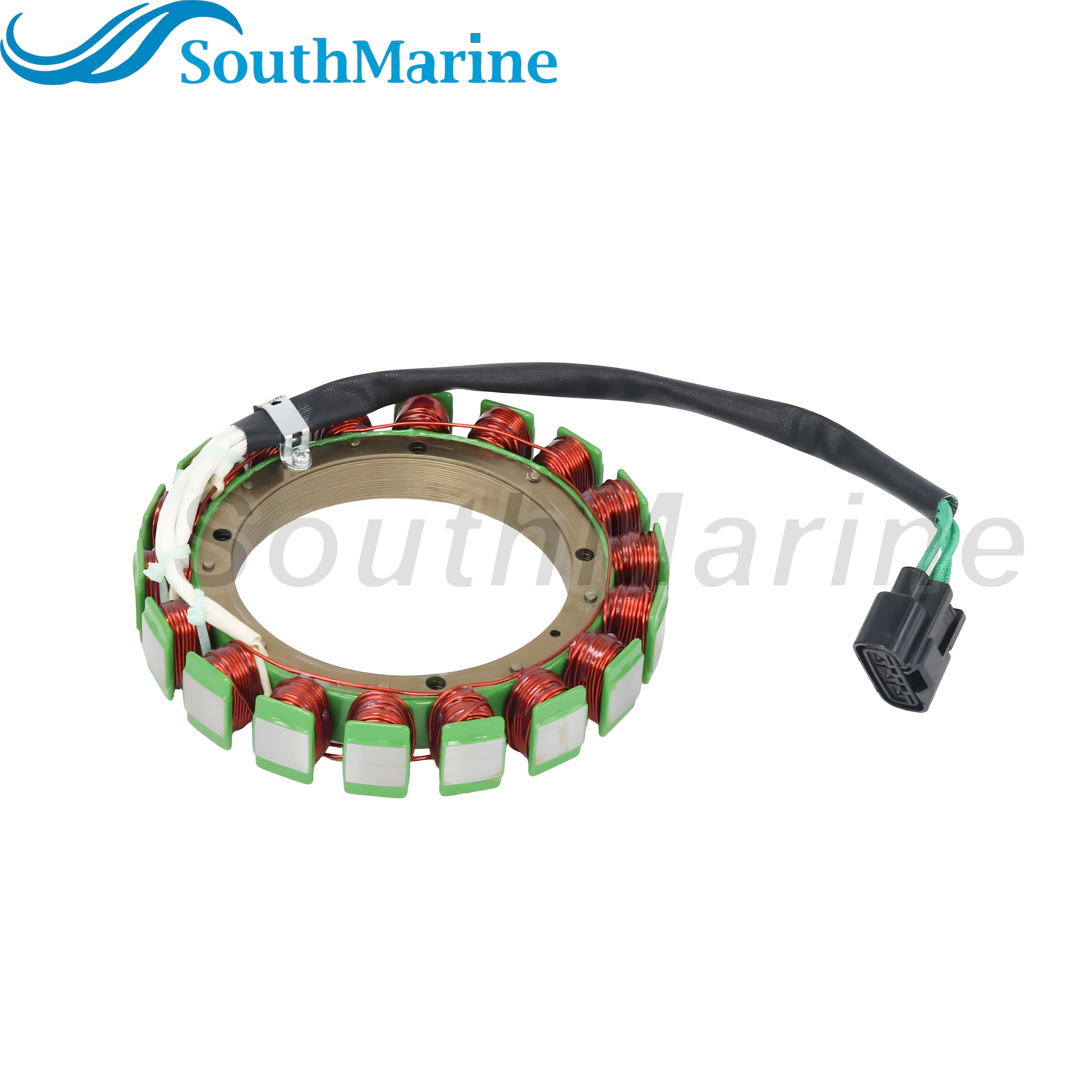 Boat Engine 63P-81410-00 Magneto Stator for Yamaha 150HP F150 LF150, 18 Coil 3 Wire 2004-2020 4-Stroke