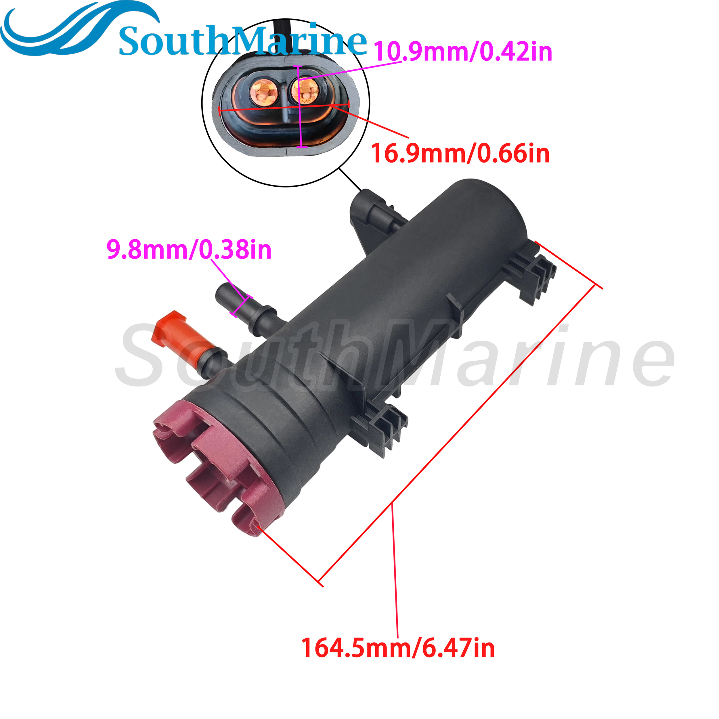 Boat Engine 35-892242T 8M0062950 Water Separator Fuel Filter Assy for Mercury Verado  135HP 225HP 250HP 275HP 300HP 350HP