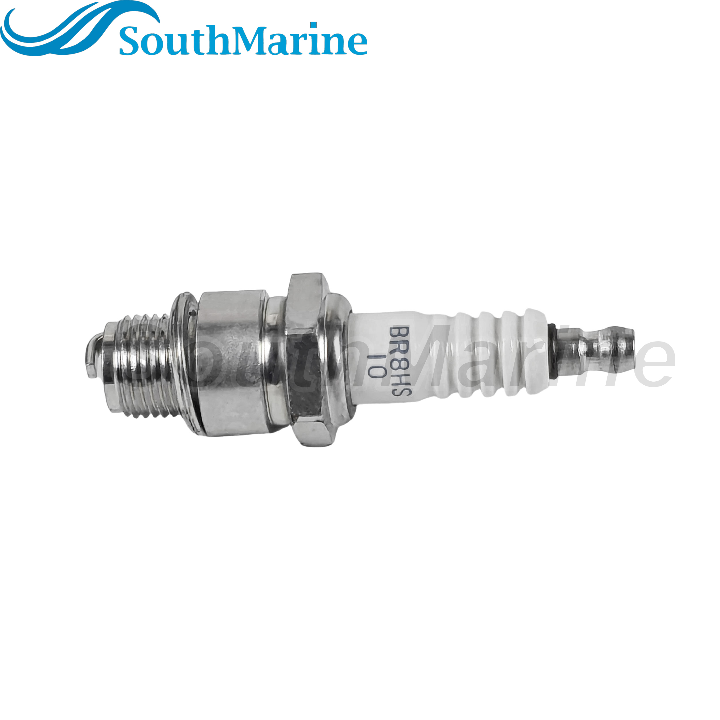 BR8HS-10 1134 NGK Nickel Spark Plugs, BR8-HS100-00 for Yamaha, 509576 503709 Evinrude Johnson 8244068 for Mercury Marine Outboard