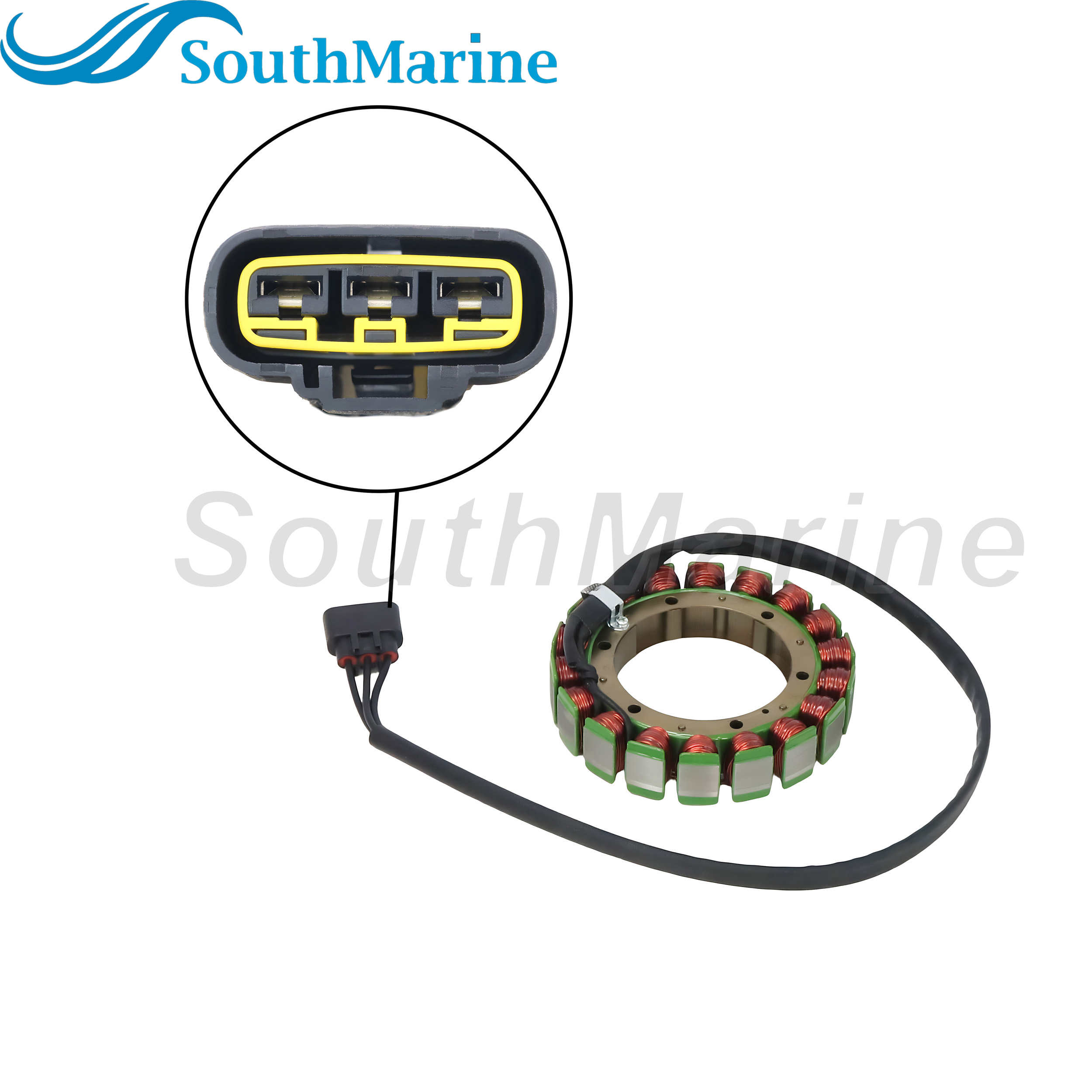 Boat Engine 6EK-81410-00 Generator Magneto Stator for Yamaha 115HP F115 VF115 LF115