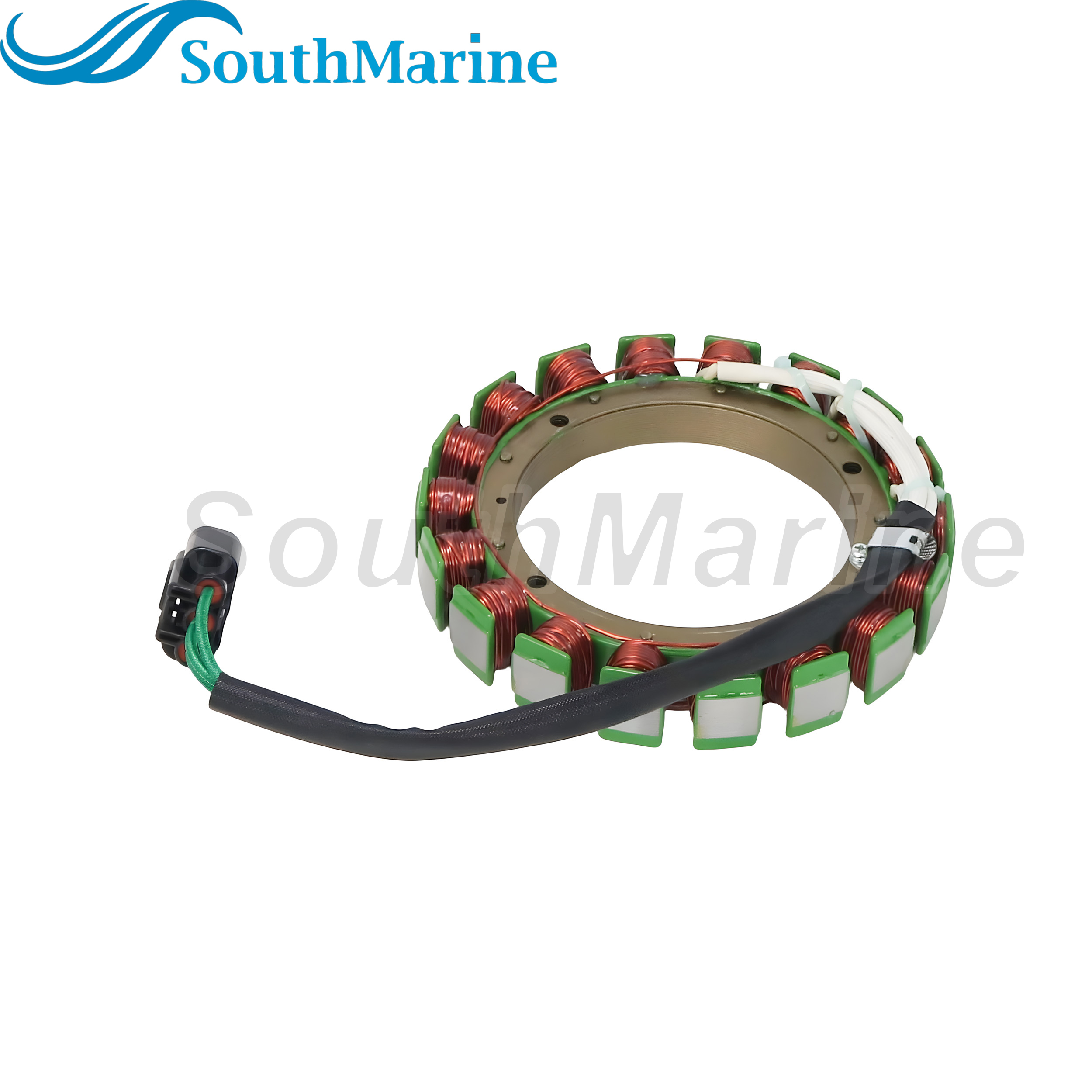 Boat Engine 63P-81410-00 Magneto Stator for Yamaha 150HP F150 LF150, 18 Coil 3 Wire 2004-2020 4-Stroke