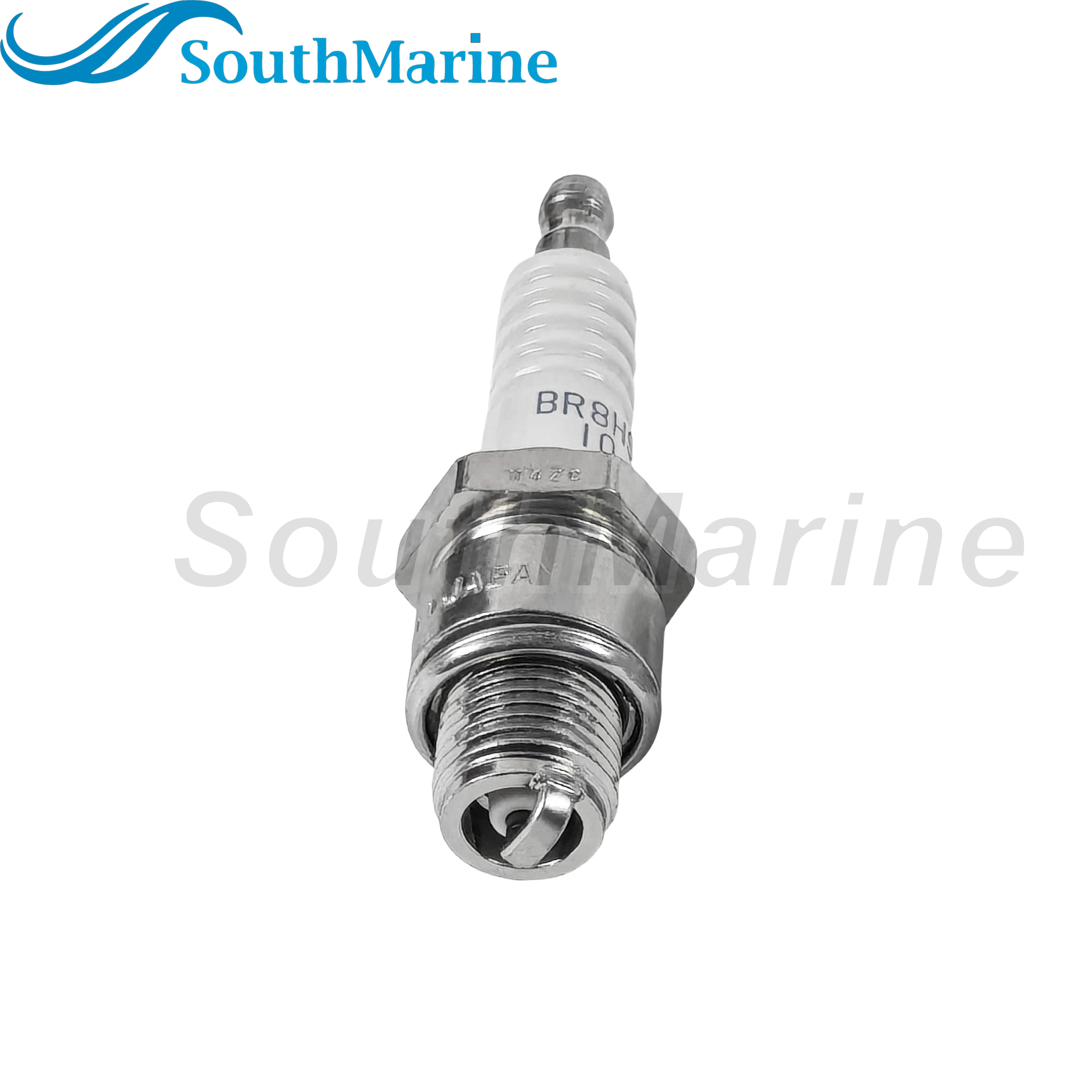 BR8HS-10 1134 NGK Nickel Spark Plugs, BR8-HS100-00 for Yamaha, 509576 503709 Evinrude Johnson 8244068 for Mercury Marine Outboard