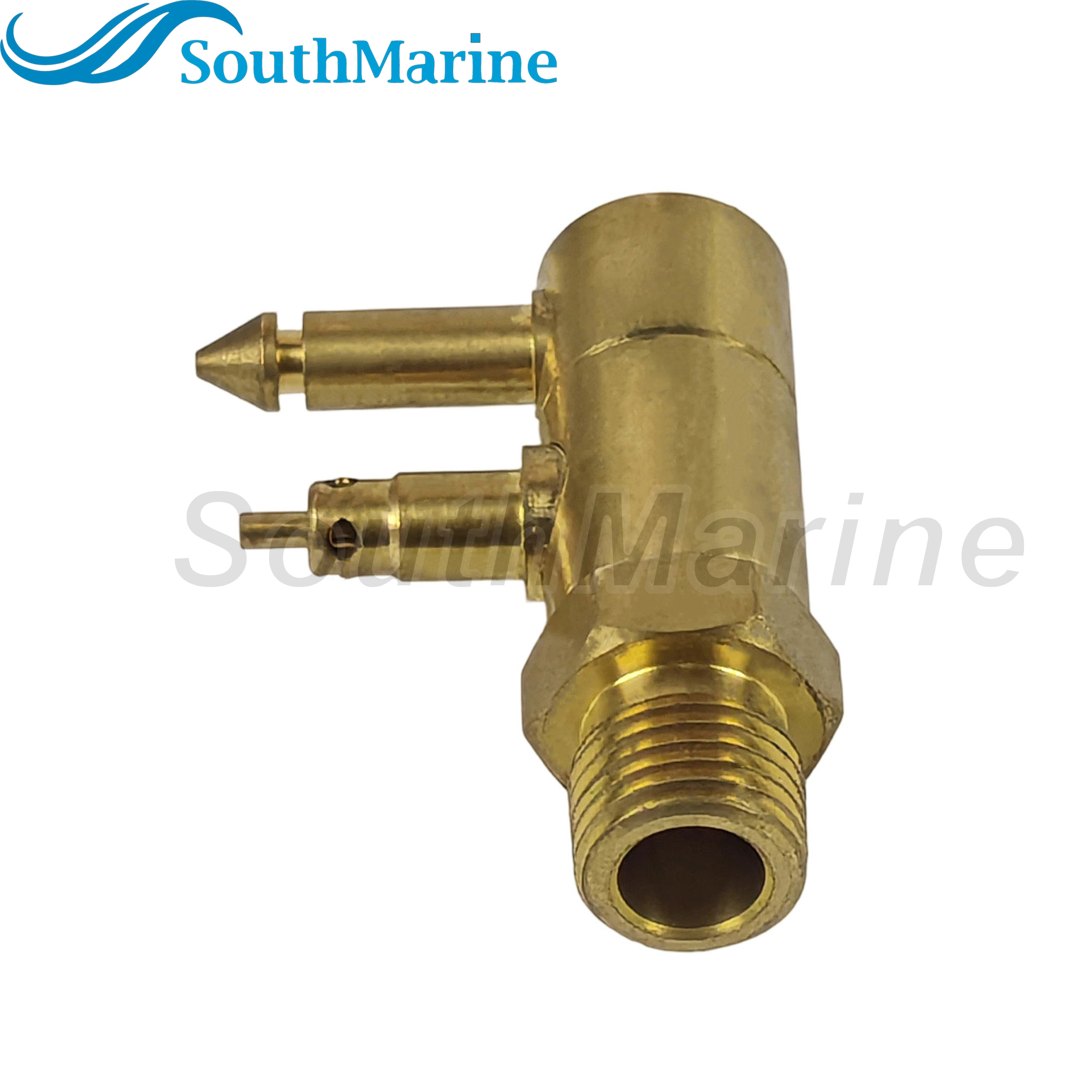 Boat Engine 8883-6 502867 Brass Male Tank Quick-Connect Fitting for Johnson/Evinrude BRP OMC for Attwood Fuel Tank