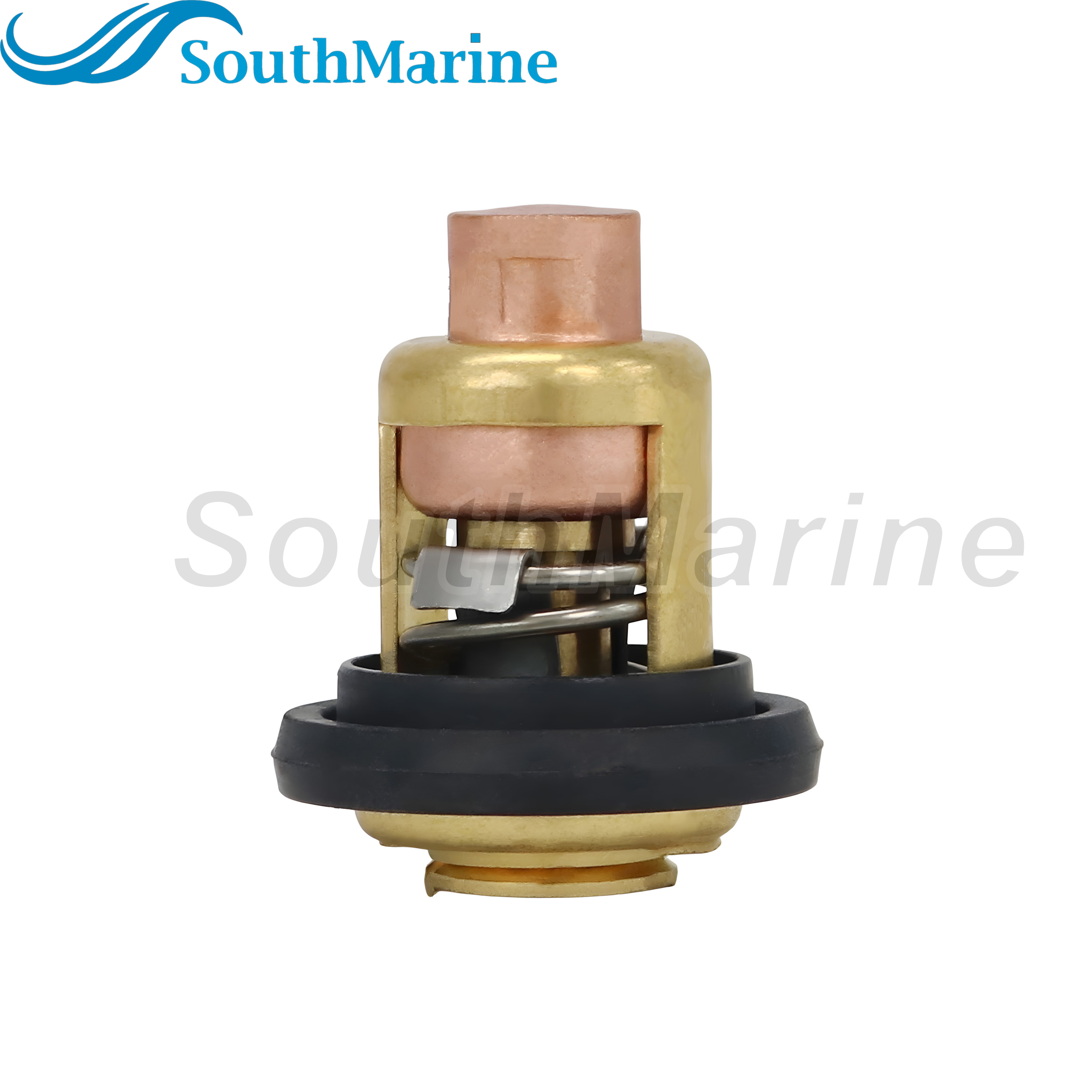 Outboard Motor 6F5-12411-01 02 03 18-3625 Thermostat & 6E9-12414-A0 A1 18-99142 Gasket for Yamaha 40HP C40 Boat Motor, 60℃/140℉