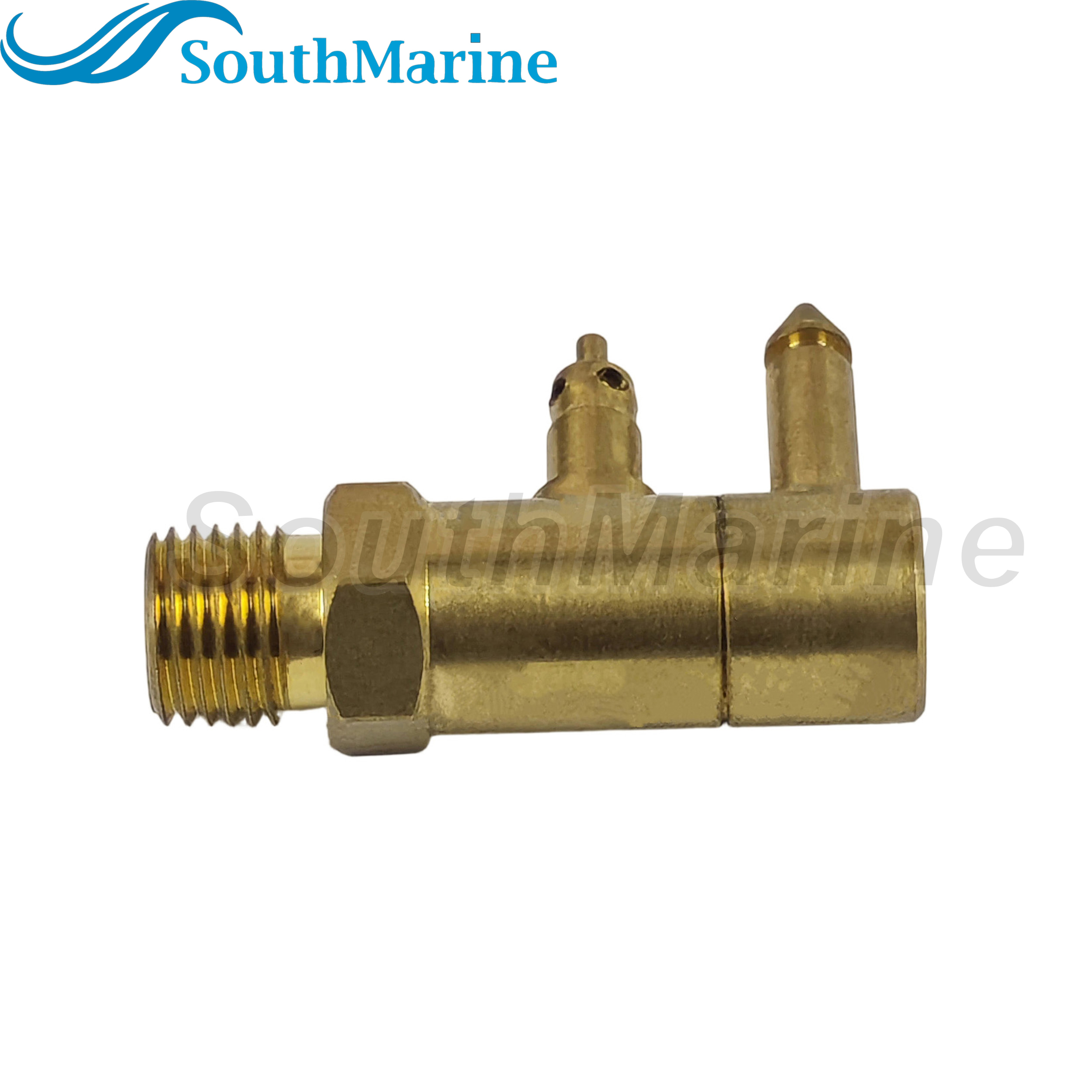 Boat Engine 8883-6 502867 Brass Male Tank Quick-Connect Fitting for Johnson/Evinrude BRP OMC for Attwood Fuel Tank