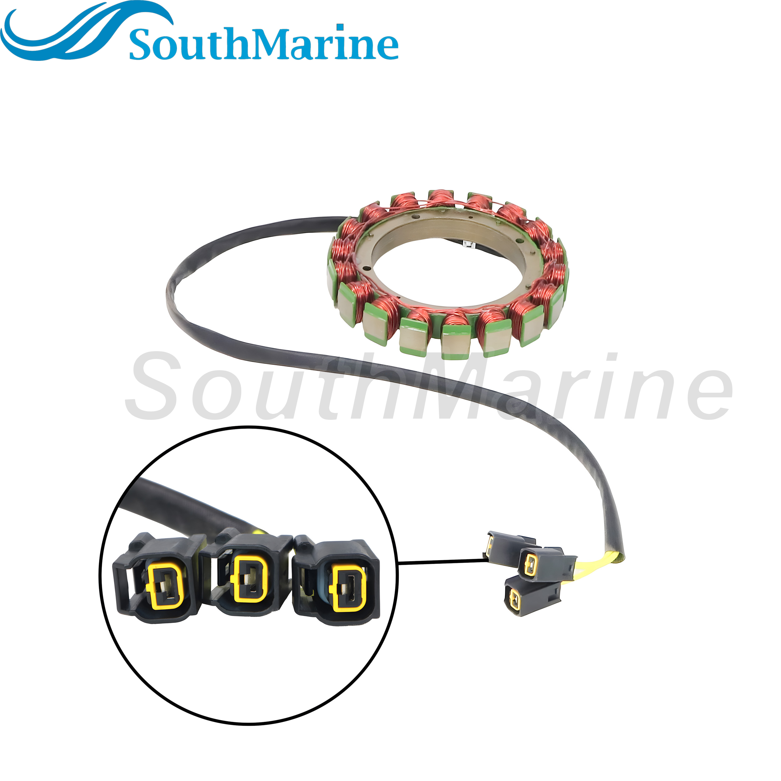 Boat Engine 6P2-81460-00 Magneto Stator for Yamaha 200HP 225HP 250HP F200 F225 F250 FL200 FL200C FL250 LF200 FL200B FL250B
