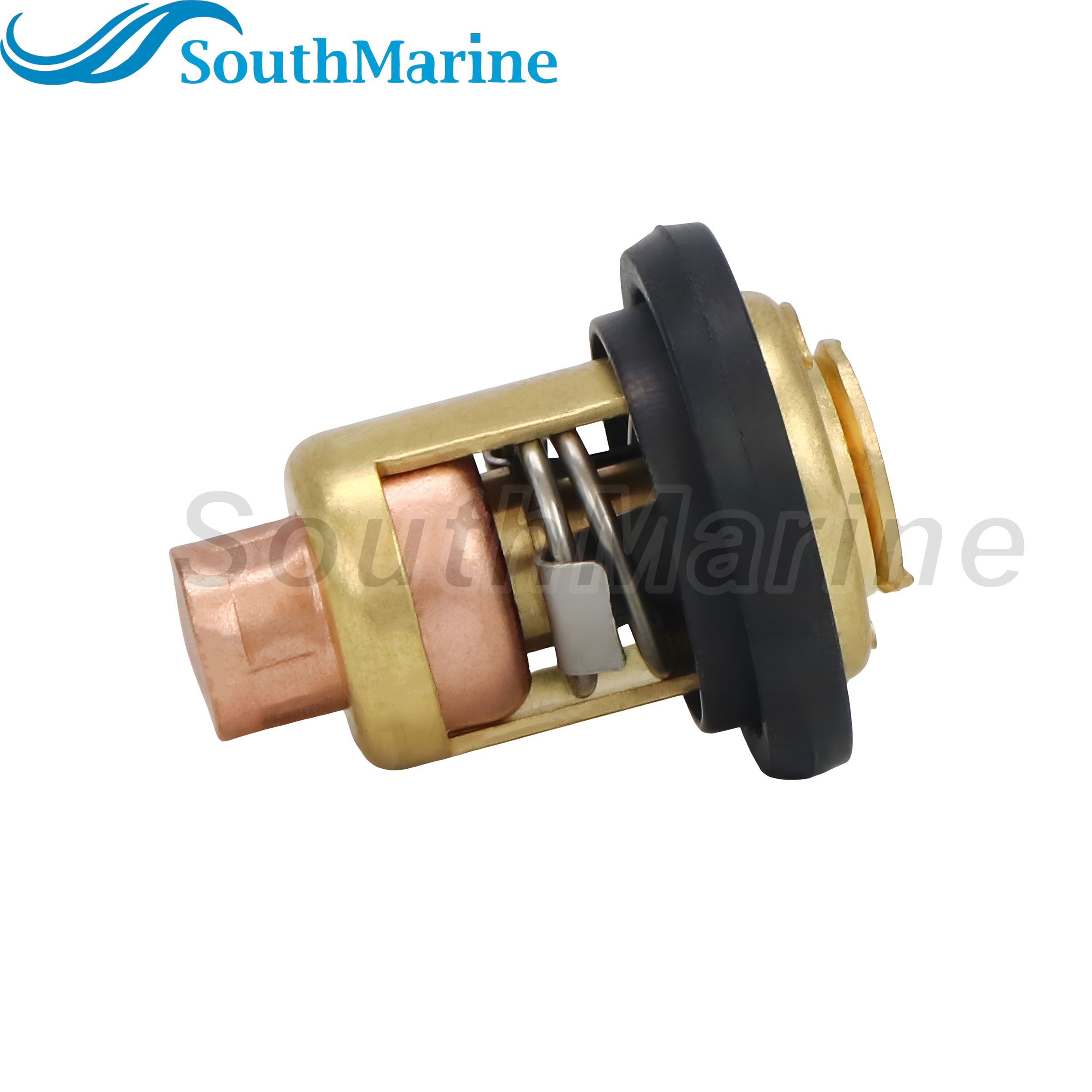 Outboard Motor 6F5-12411-01 02 03 18-3625 Thermostat & 6E9-12414-A0 A1 18-99142 Gasket for Yamaha 40HP C40 Boat Motor, 60℃/140℉