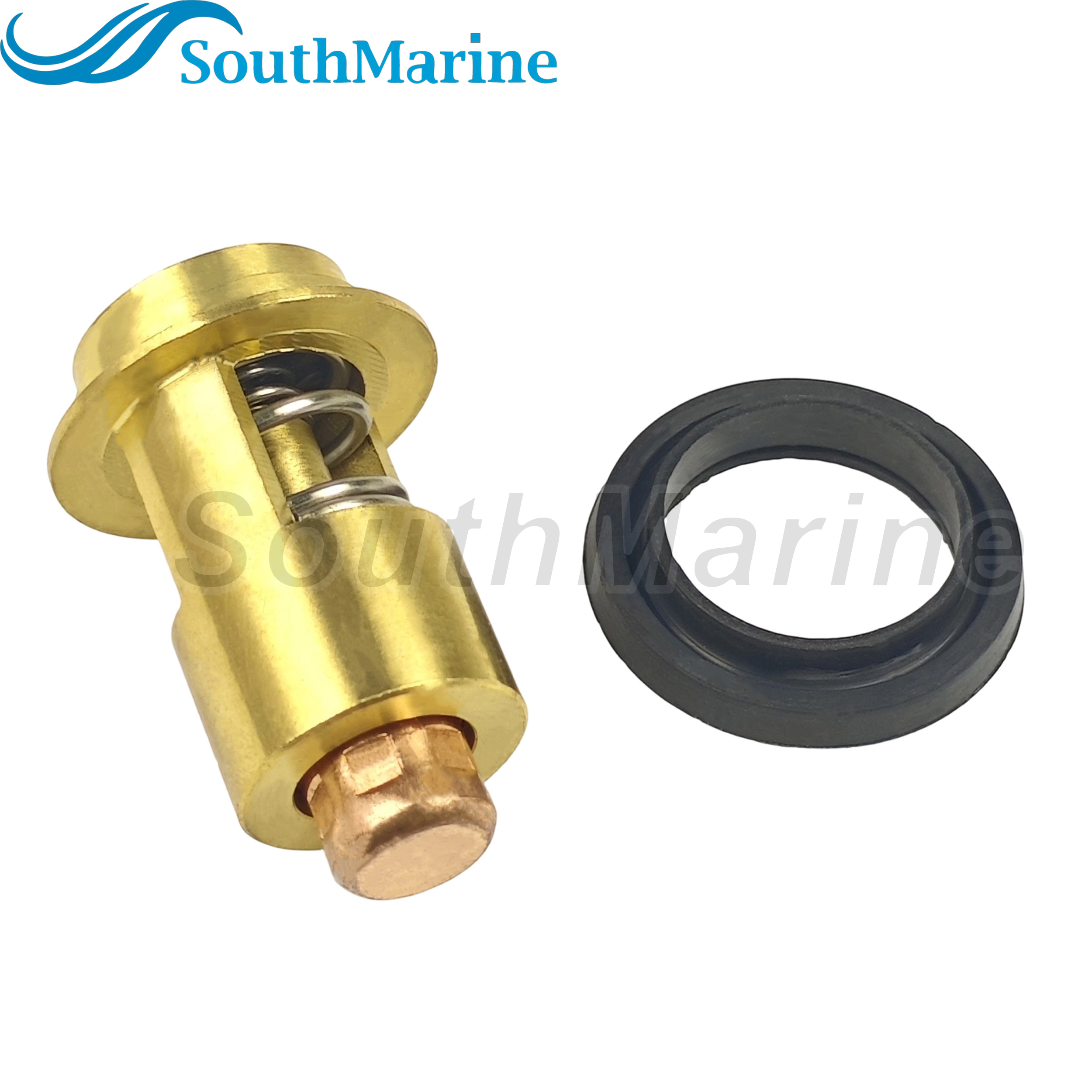 Boat Engine 105582-49200 124233-49250 181130-49200 Thermostat for Yanmar 1GM 2GM 3GM 3HM 1GM10 2GM10 3GM30 SB YSE YSB 3QM30