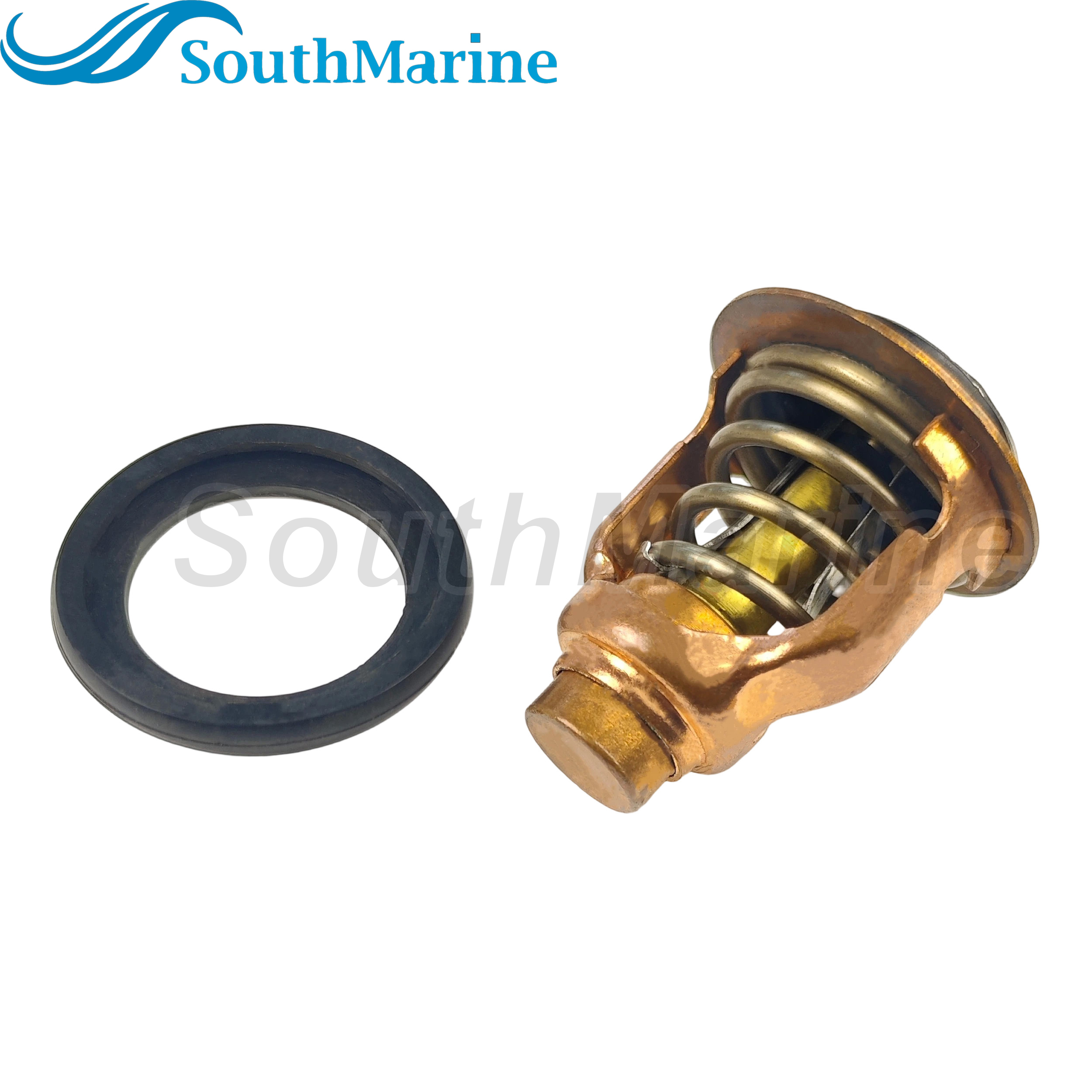 Boat Engine 6DA-12411-00 01 Thermostat Assy for Yamaha 150HP 175HP 200HP F150 LF150 VF150 8M6013868 8M6010299 for Mercury