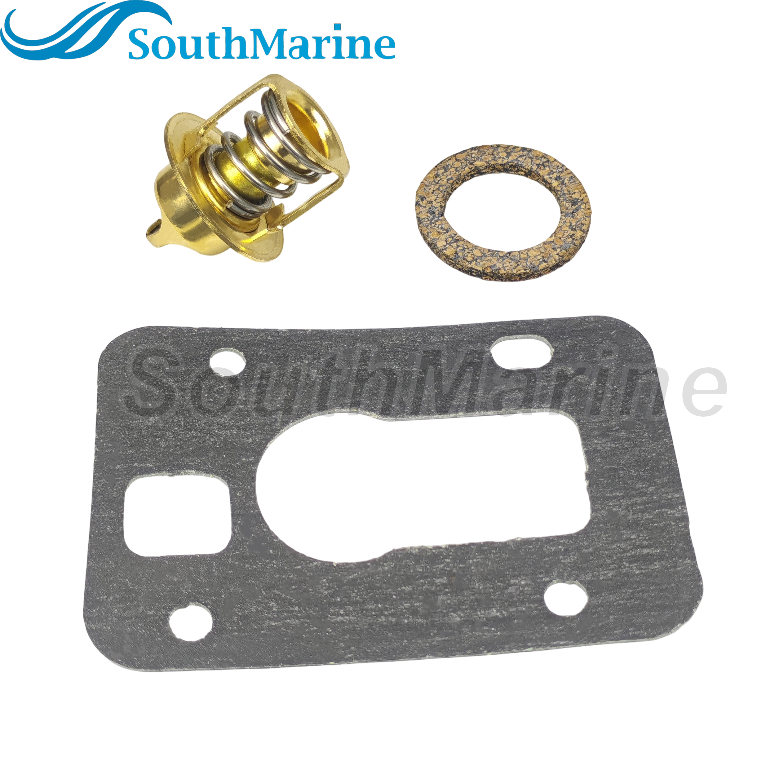 Boat Engine 3853799 778064 0982554 Thermostat Assy for Johnson Evinrude OMC Volvo 3.0 GL/GS 120HP 140HP 2.5L 3.0L 3.0GLM 3.0GLP