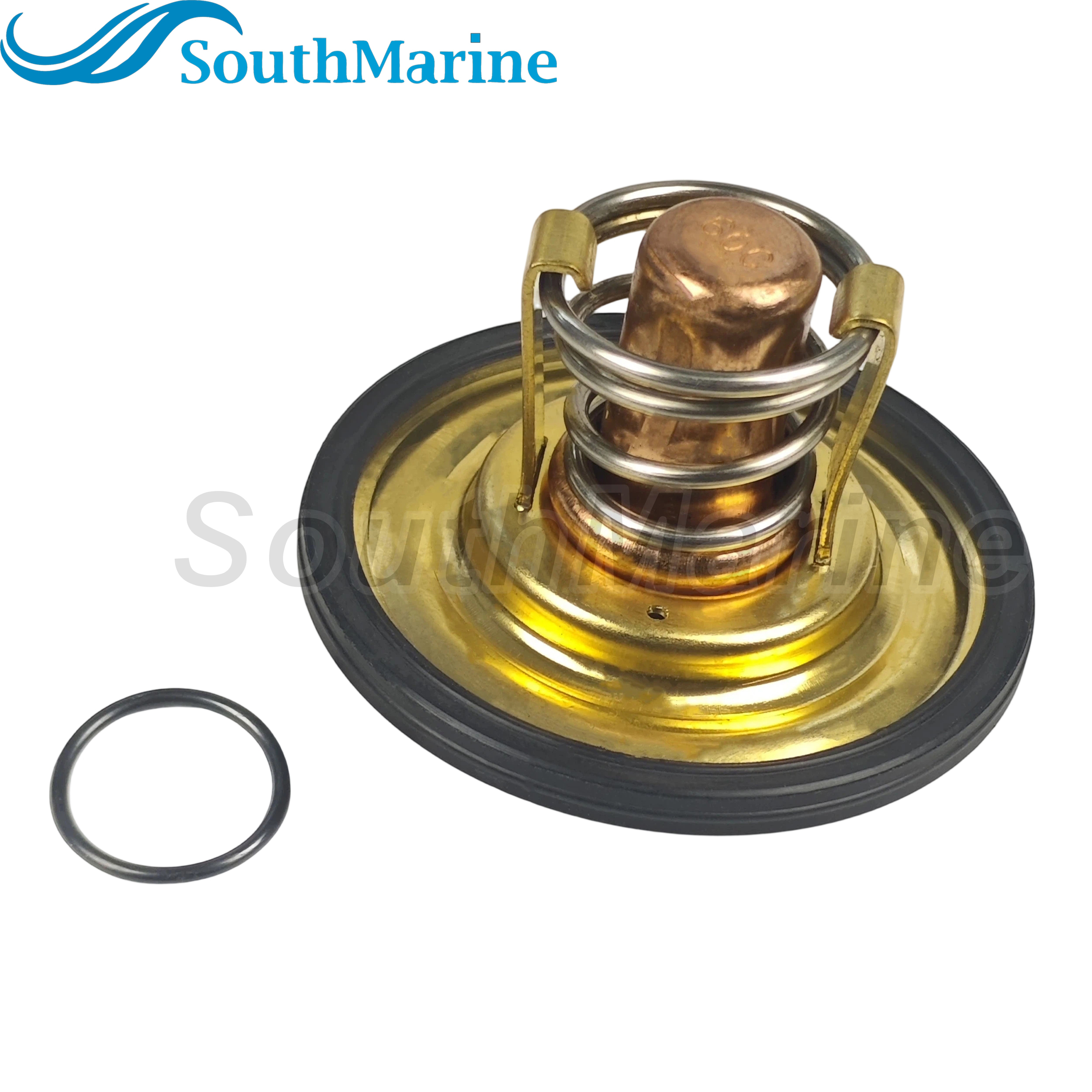 Boat Engine 875796 833366 Thermostat for Volvo Penta AQ120B AQ125A AQ140A BB140A MB10A MD6A MD6B MD7A MD7B MD2 MD6