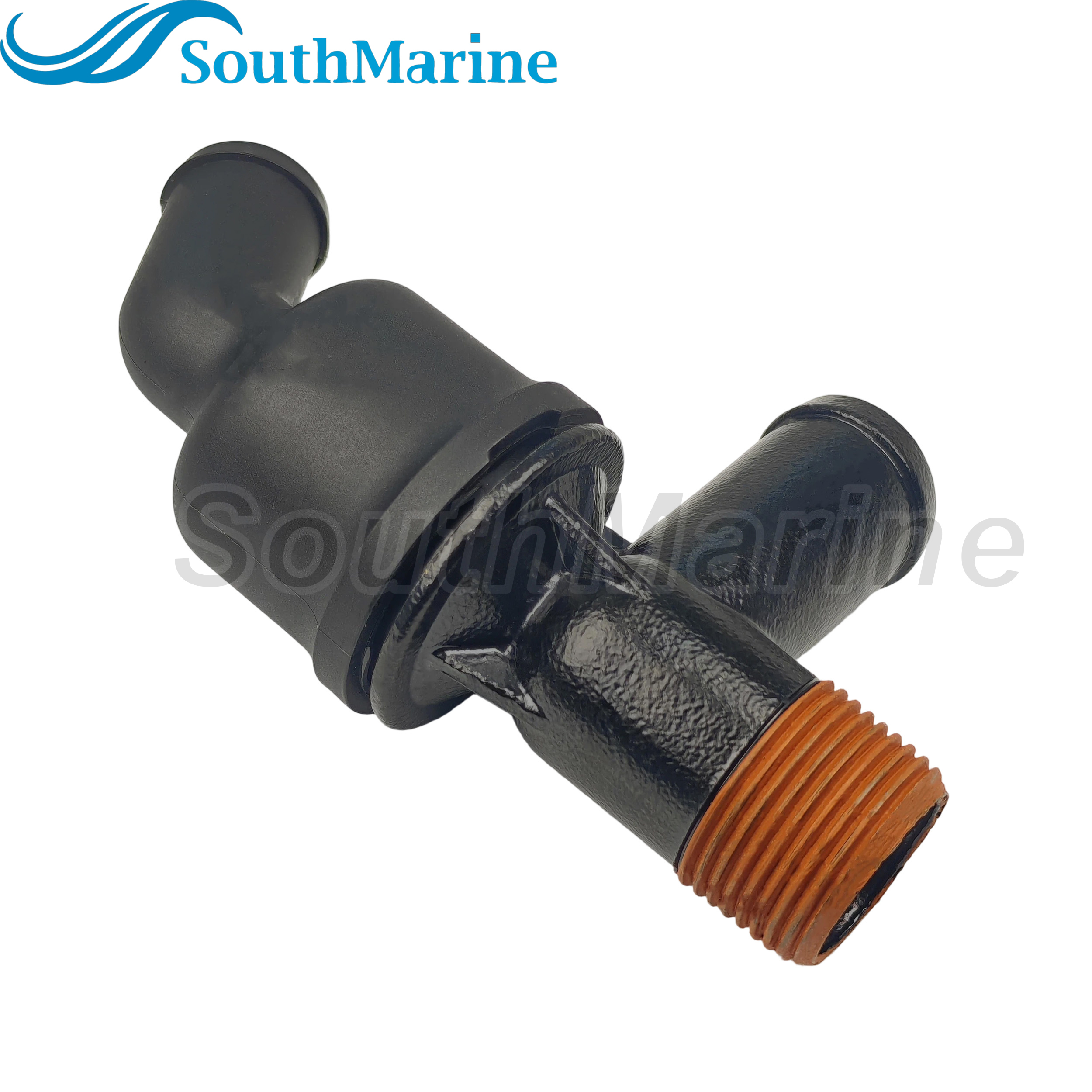863786A1 Exhaust Manifold Drain T-Fitting for MerCruiser Sterndrive Inboard Engine V6 V8 350 377 MAG 4.3L 5.0L 5.7L 6.2L MPI