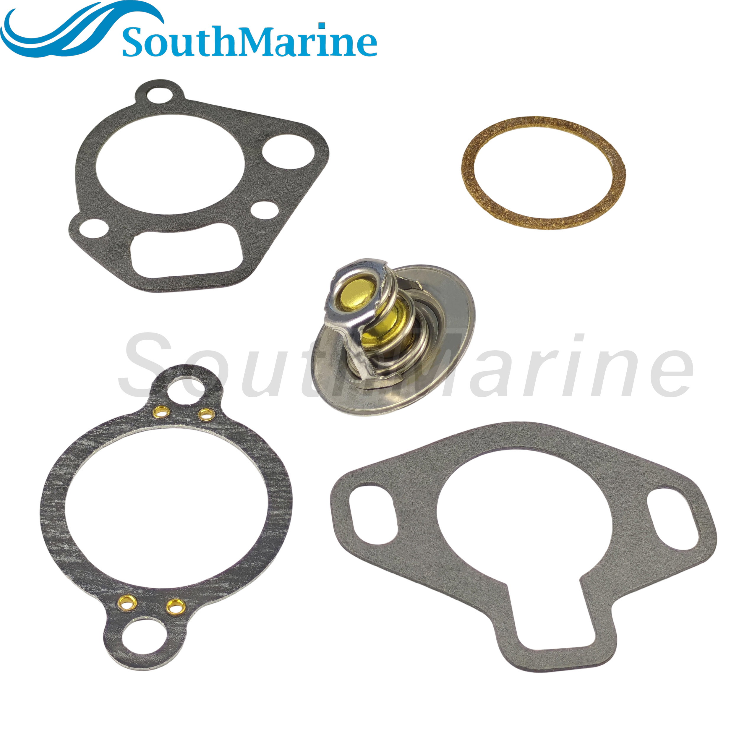 Boat Engine 807252Q3 23-47508T 8M0089715 59137 Thermostat Assy for Mercury MerCruiser 5.0L 5.7L GM V6 V8