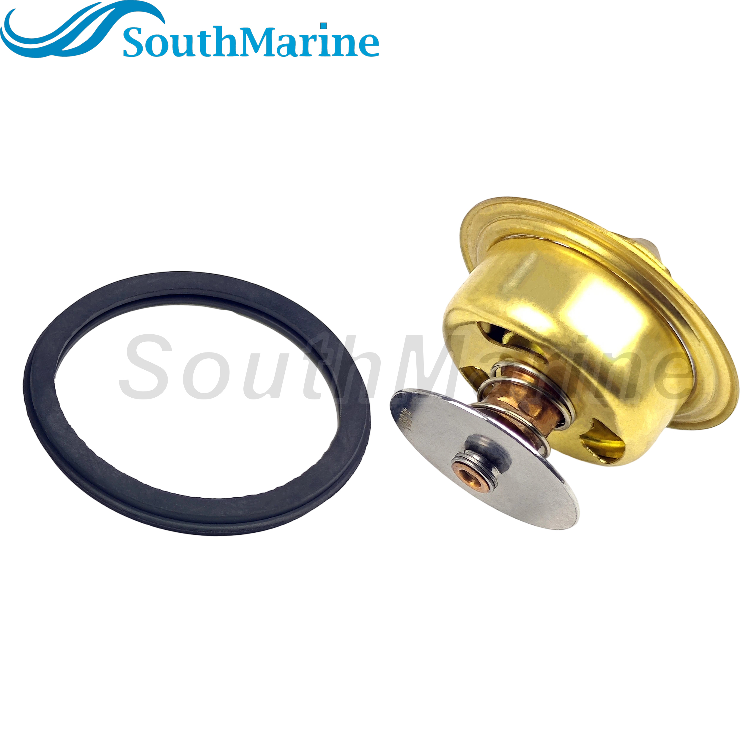 Boat Engine 864493 18-43015 Thermostat Assy for Mercury MerCruiser 4.3L 4.5L 5.0L 5.7L 6.2L MPI V6 V8 Mariner