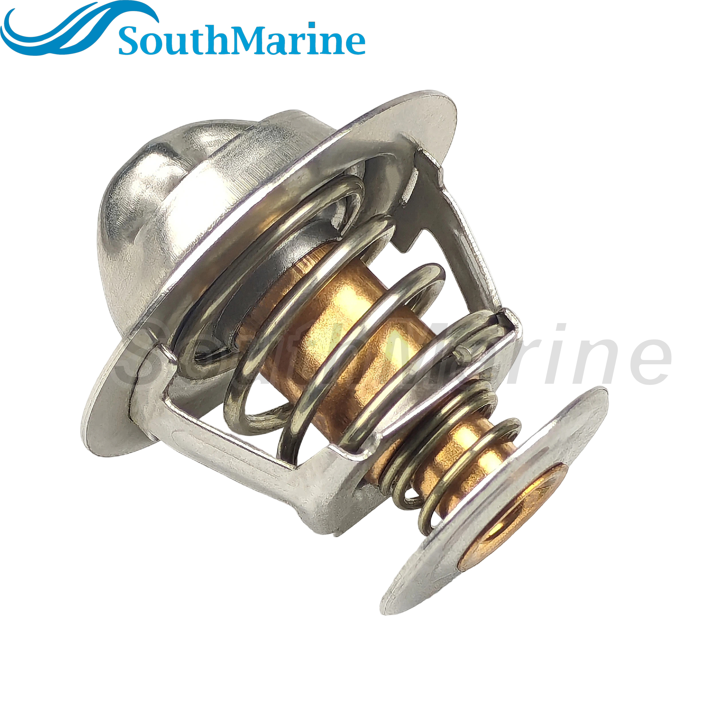 Boat Engine 879150054 Thermostat for Mercury MerCruiser Inboard 2.0L CMD QSD EI ES 115HP-170HP, 888624 for Volvo Penta D1 D2