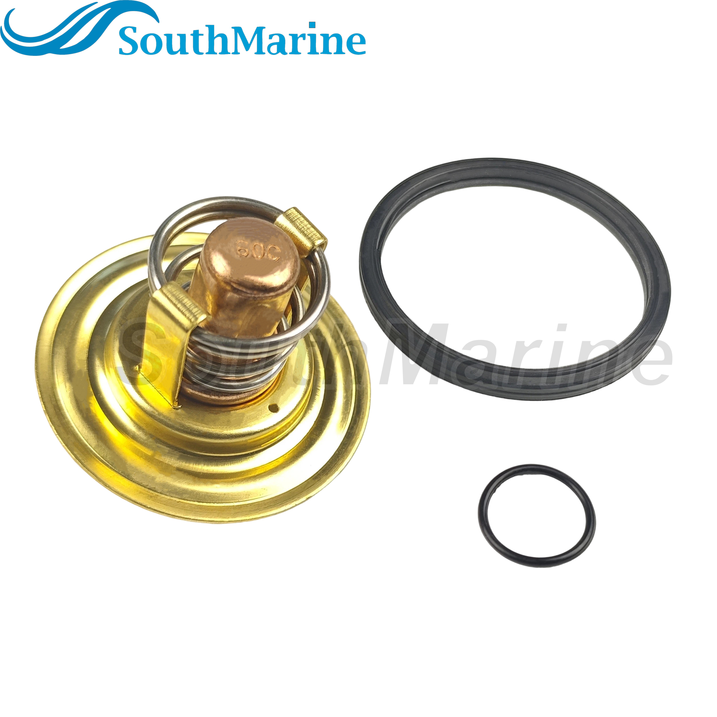 Boat Engine 875796 833366 Thermostat for Volvo Penta AQ120B AQ125A AQ140A BB140A MB10A MD6A MD6B MD7A MD7B MD2 MD6