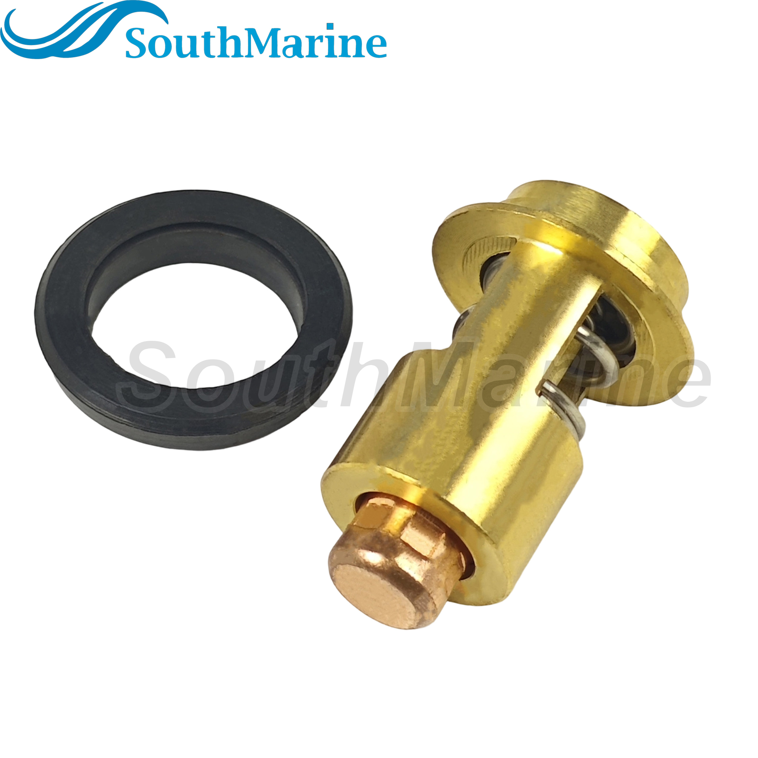 Boat Engine 105582-49200 124233-49250 181130-49200 Thermostat for Yanmar 1GM 2GM 3GM 3HM 1GM10 2GM10 3GM30 SB YSE YSB 3QM30