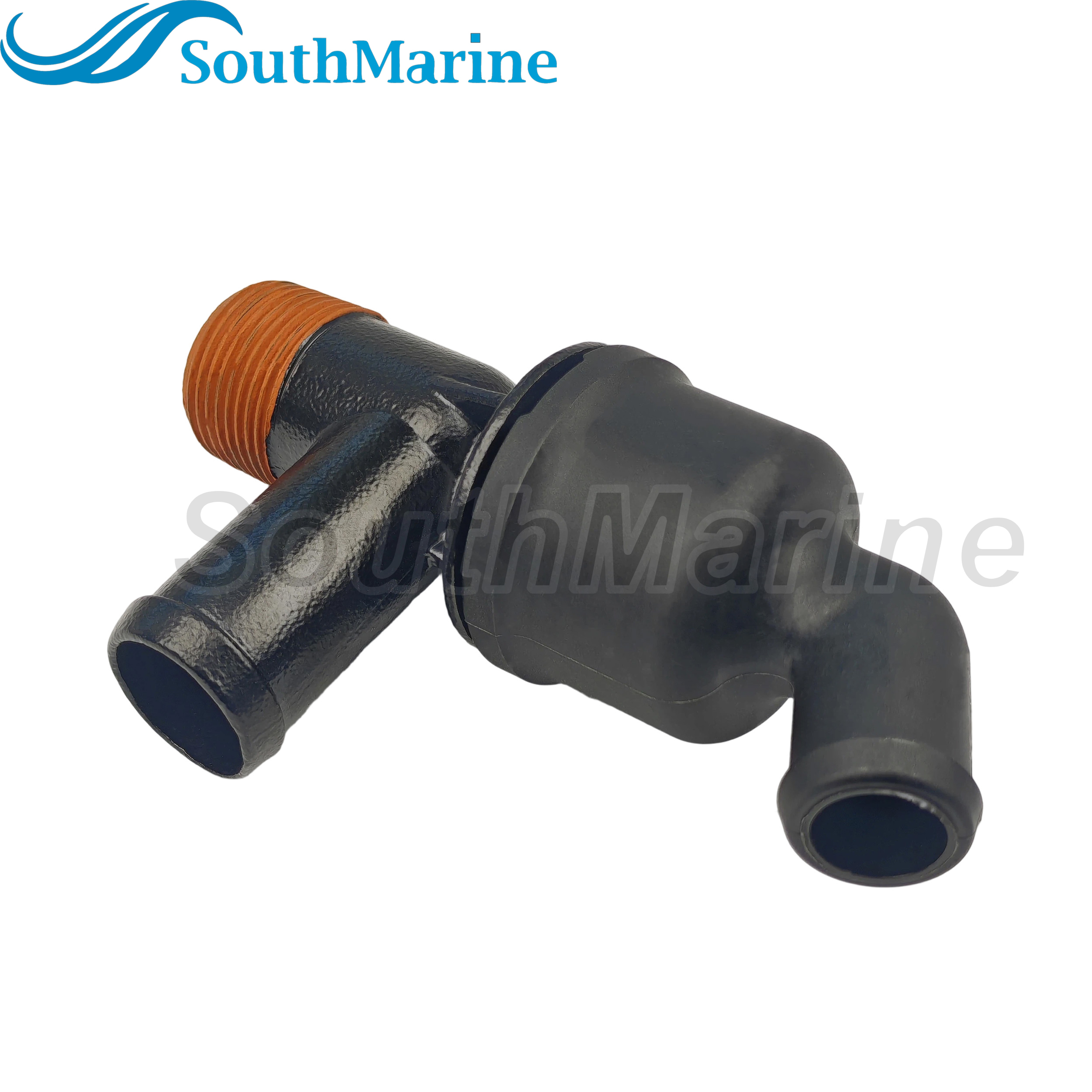 863786A1 Exhaust Manifold Drain T-Fitting for MerCruiser Sterndrive Inboard Engine V6 V8 350 377 MAG 4.3L 5.0L 5.7L 6.2L MPI
