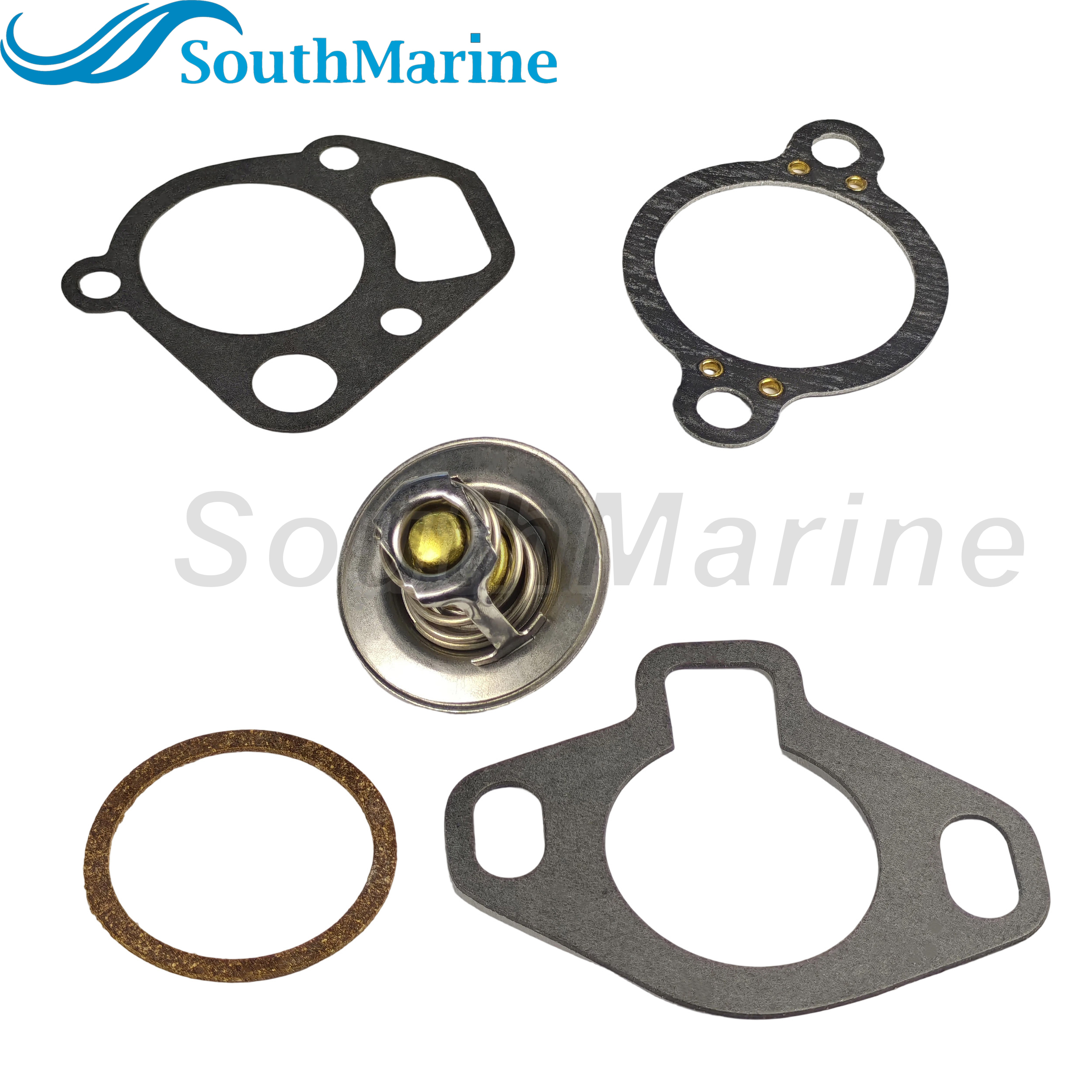 Boat Engine 807252Q3 23-47508T 8M0089715 59137 Thermostat Assy for Mercury MerCruiser 5.0L 5.7L GM V6 V8